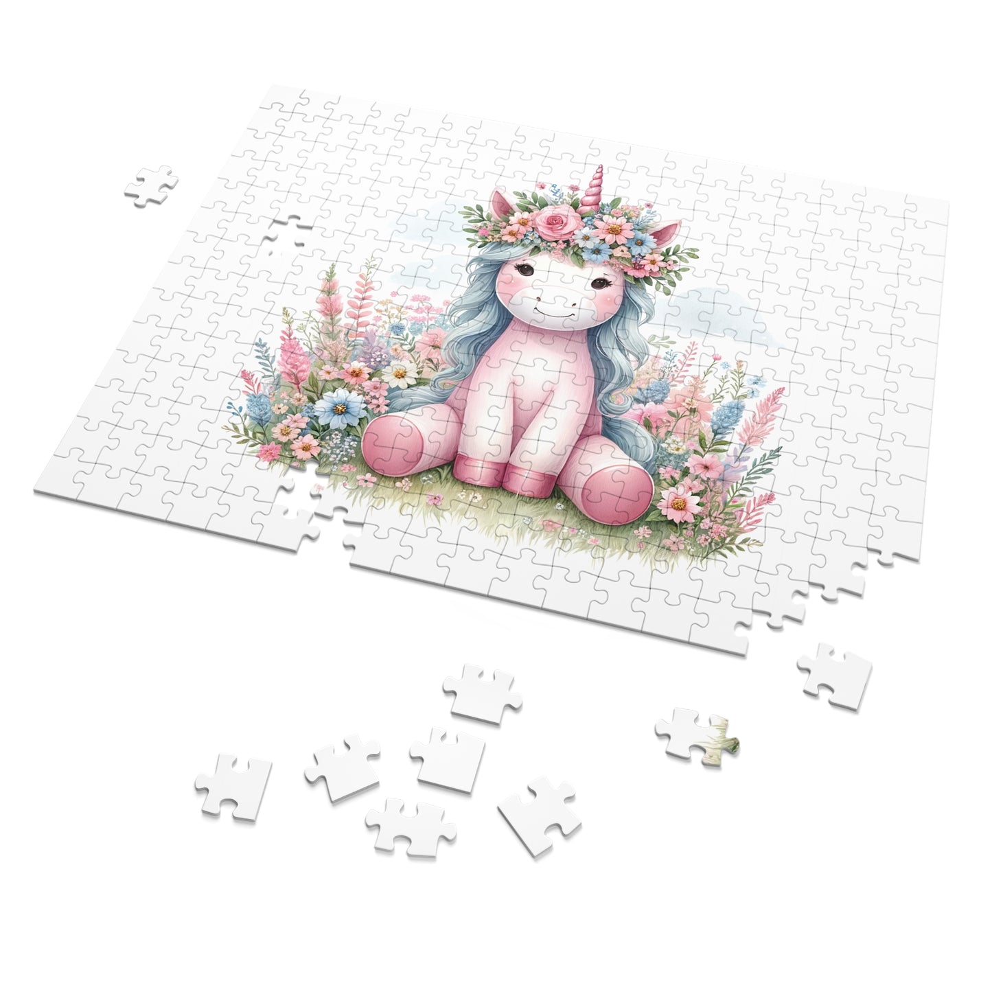 Jigsaw Puzzle, Unicorn, Personalised/Non-Personalised (30, 110, 252, 500,1000-Piece)