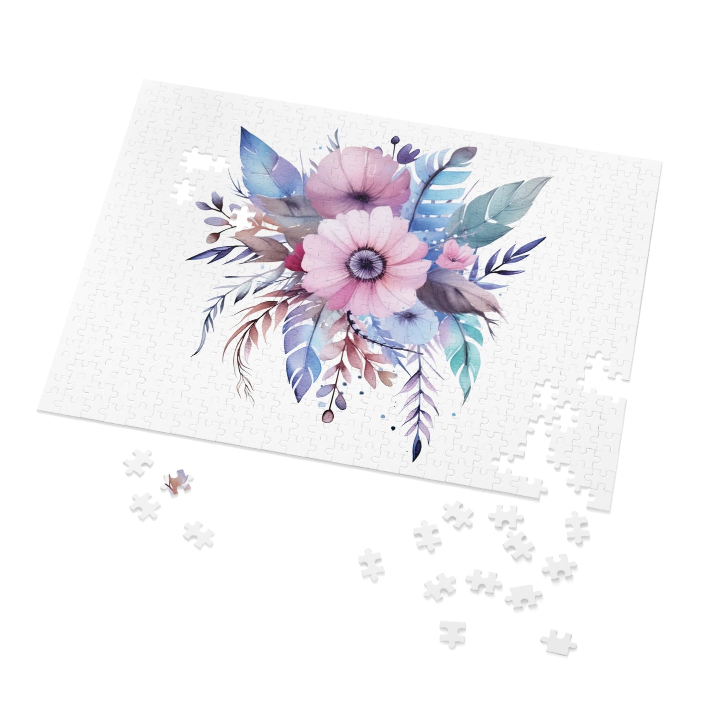 Jigsaw Puzzle, Floral, Personalised/Non-Personalised (30, 110, 252, 500,1000-Piece)