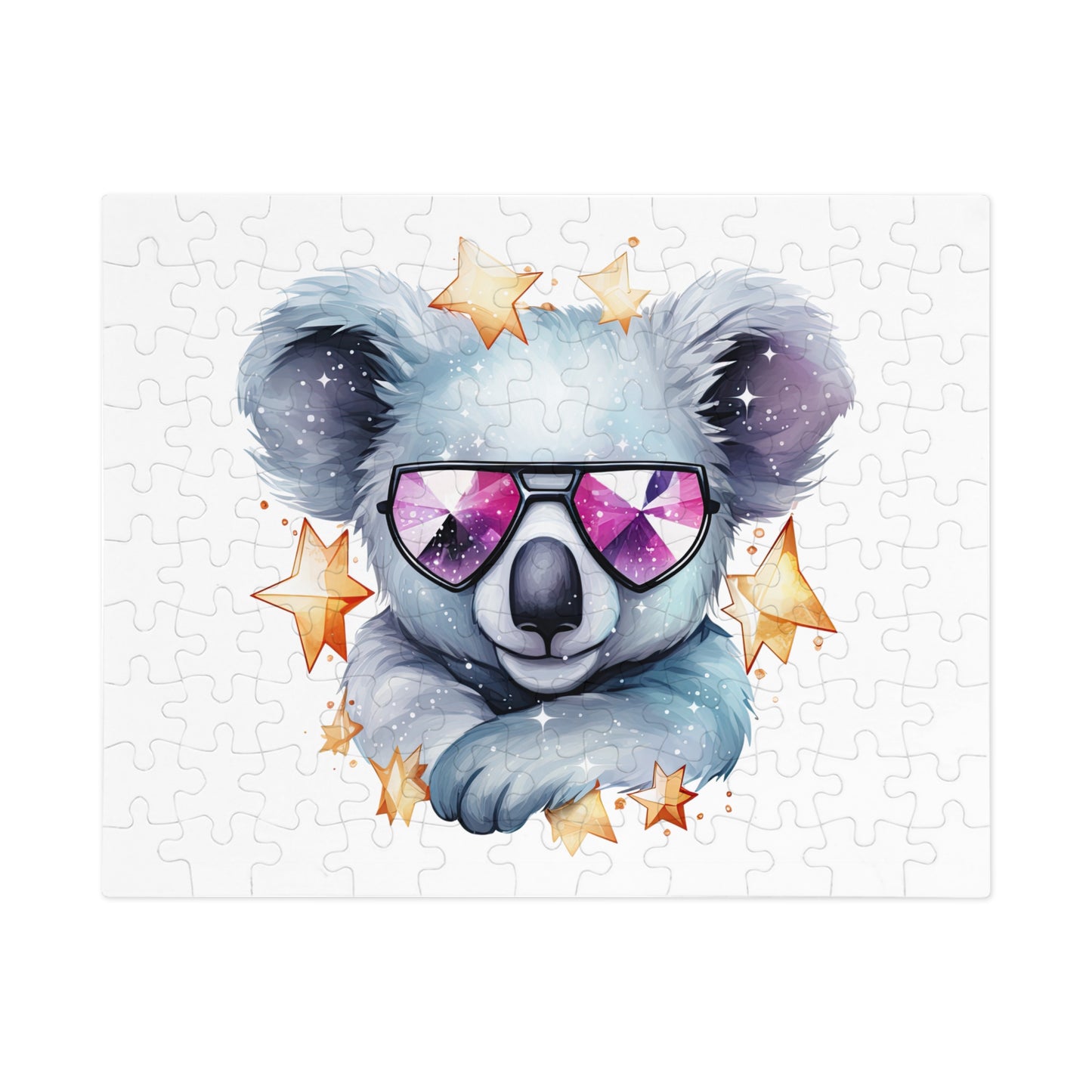 Jigsaw Puzzle in Tin, Australian Animals, Koala, Personalised/Non-Personalised, awd-508 (30, 110, 252, 500,1000-Piece)