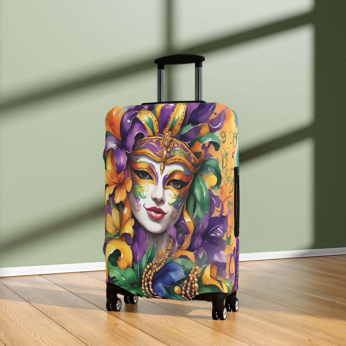 Luggage Cover, Mardi Gras, awd-442