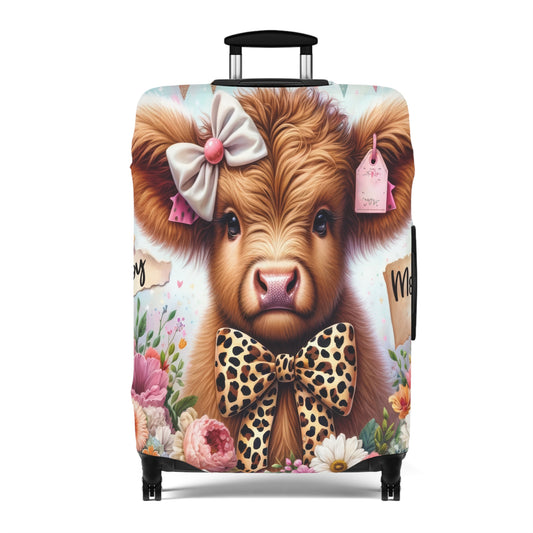 Luggage Cover, Highland Cow, awd-5012