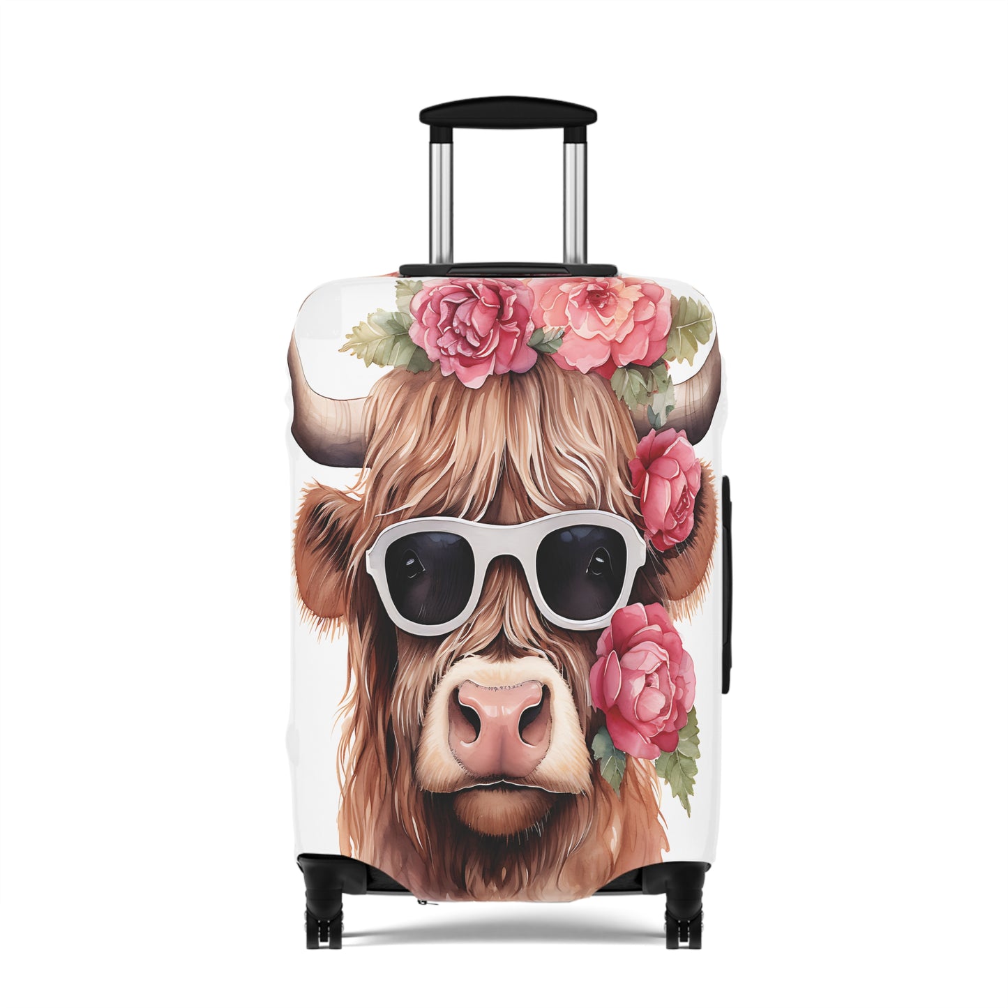 Luggage Cover, Highland Cow, awd-015