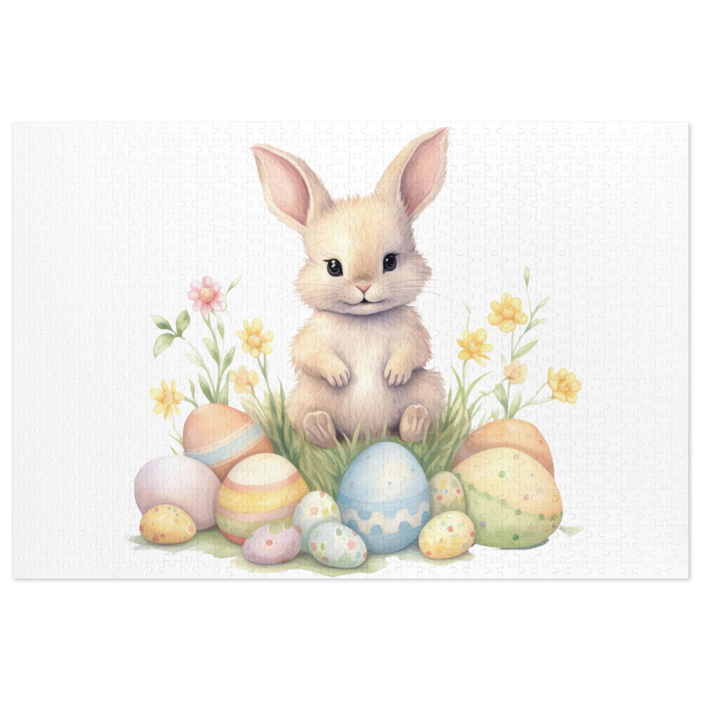 Jigsaw Puzzle, Easter, Easter Rabbit, Personalised/Non-Personalised (30, 110, 252, 500,1000-Piece)