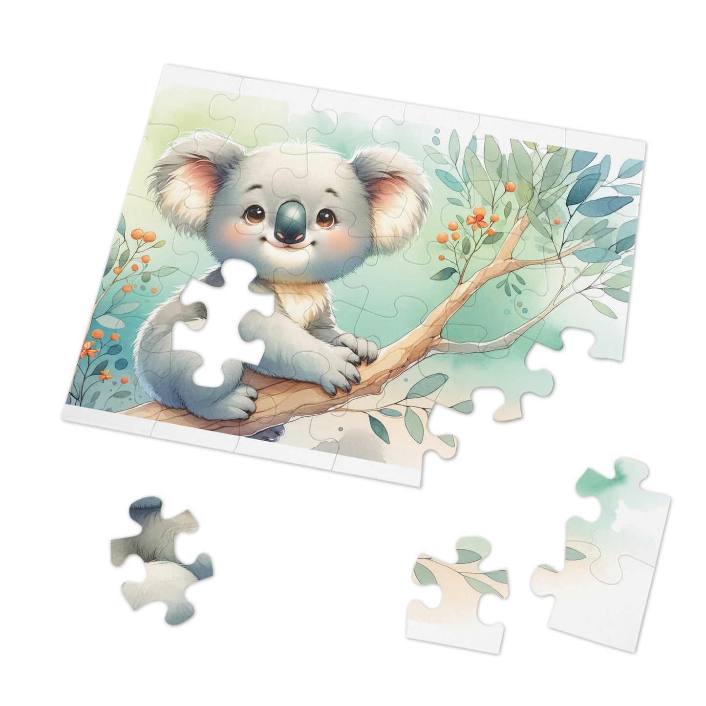 Jigsaw Puzzle, Koala, Personalised/Non-Personalised (30, 110, 252, 500,1000-Piece)