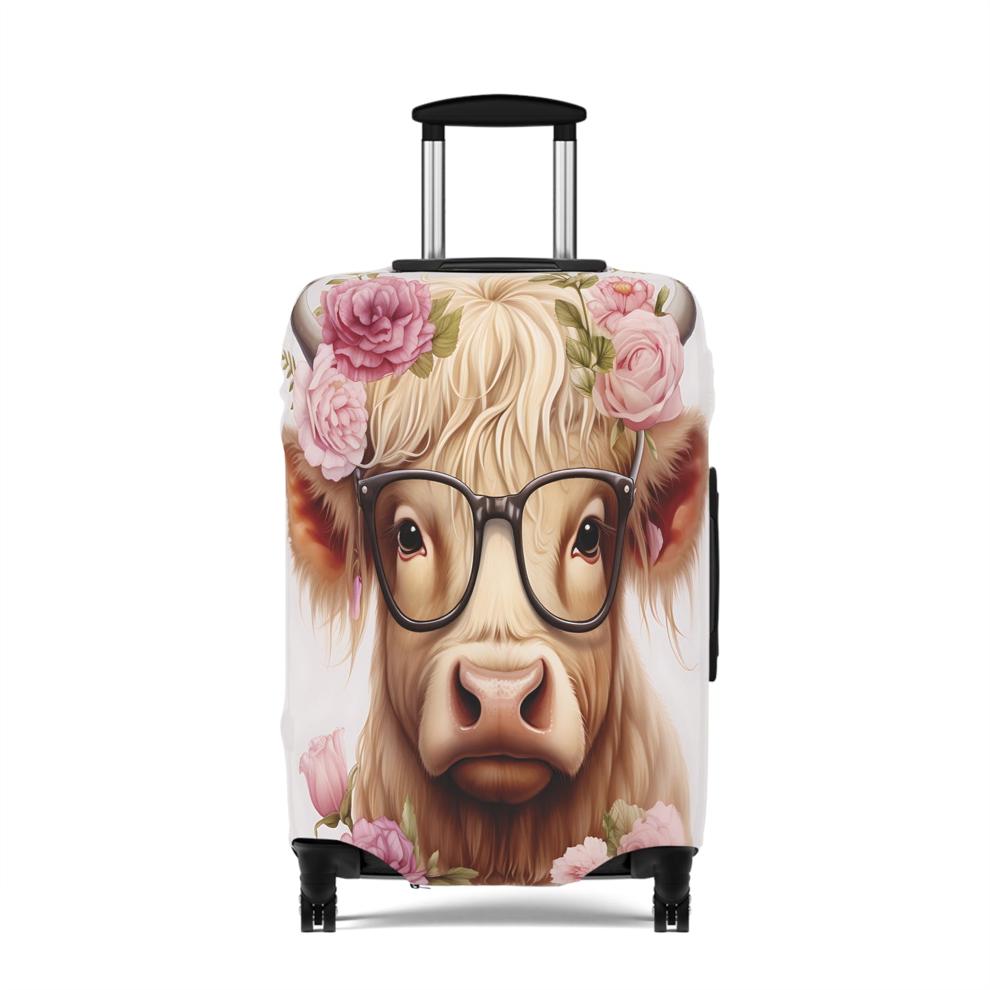 Luggage Cover, Highland Cow, awd-010