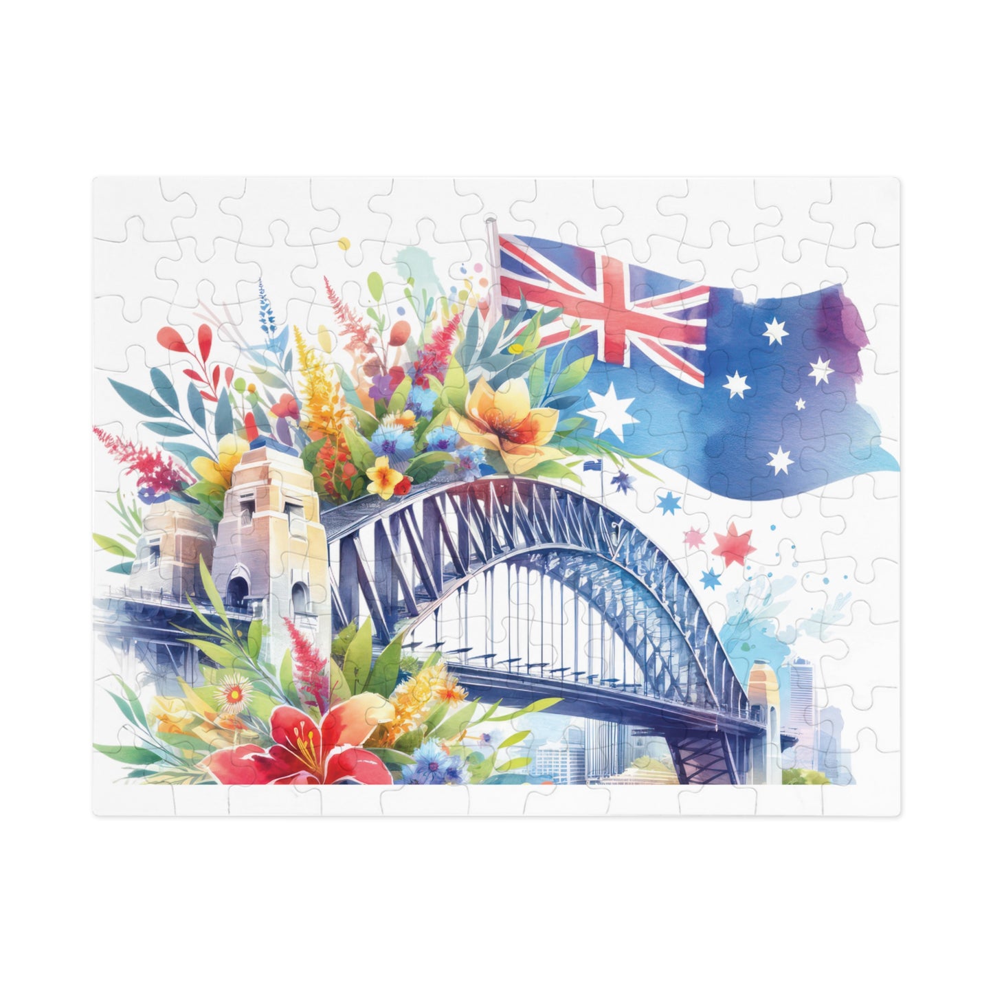 Jigsaw Puzzle, Sydney Harbour Bridge, Australia, Personalised/Non-Personalised (30, 110, 252, 500,1000-Piece)