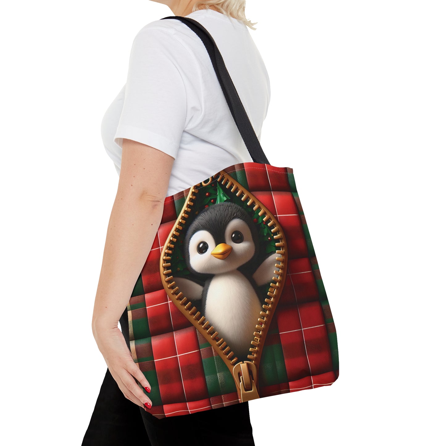 Tote Bag, Penguin, Personalised/Non-Personalised Tote bag