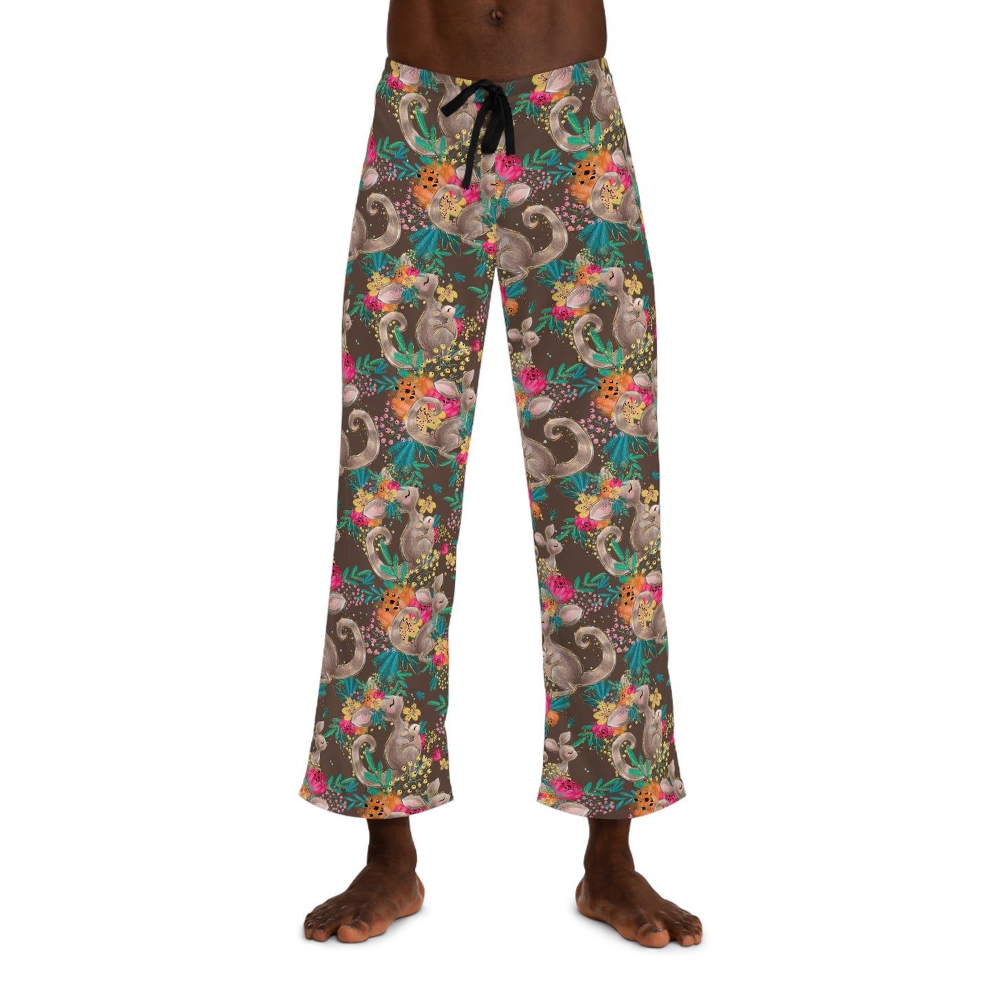 Men's Pyjama Pants, Australian Animals, Sleepwear Bottoms