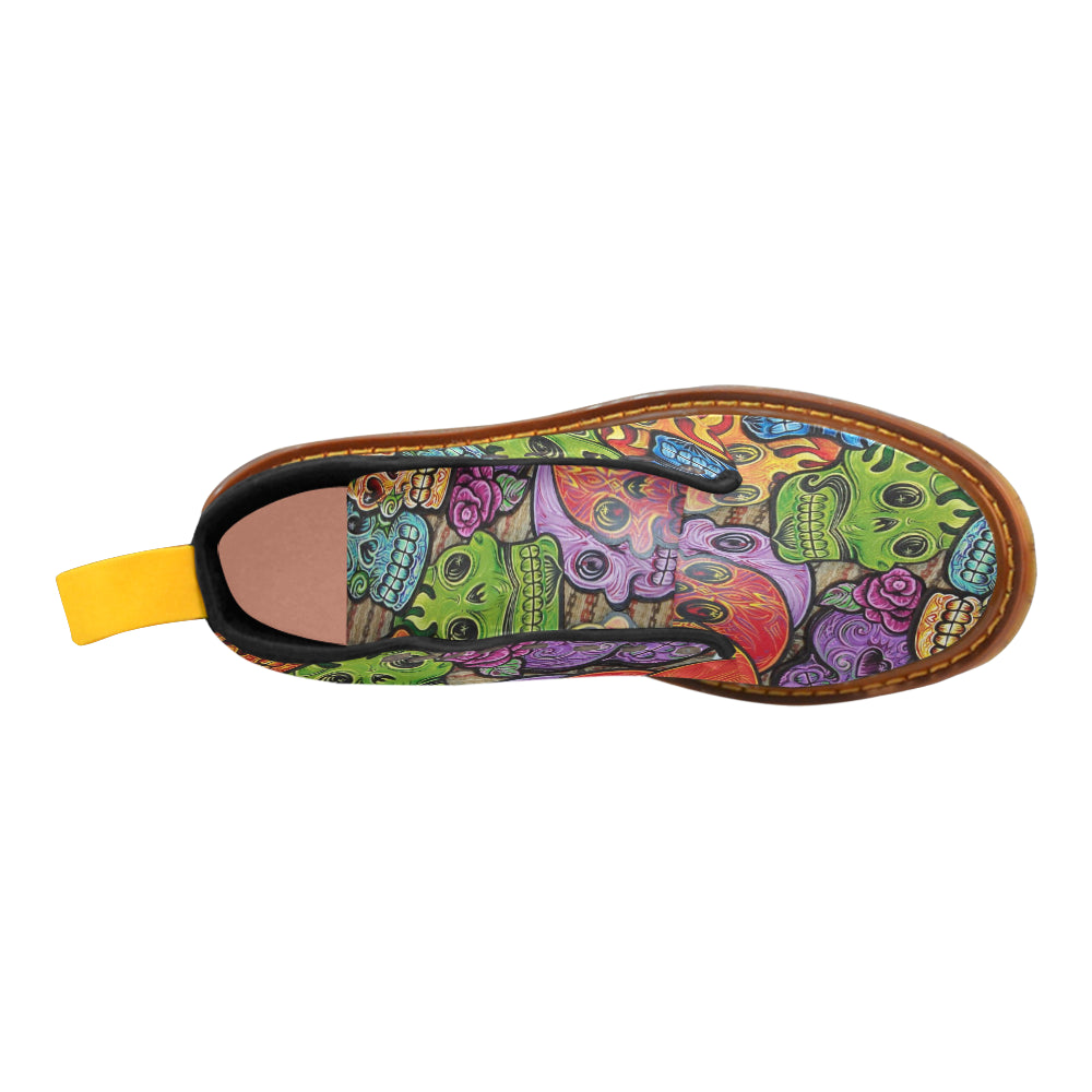 Martin Boots For Women colour skull