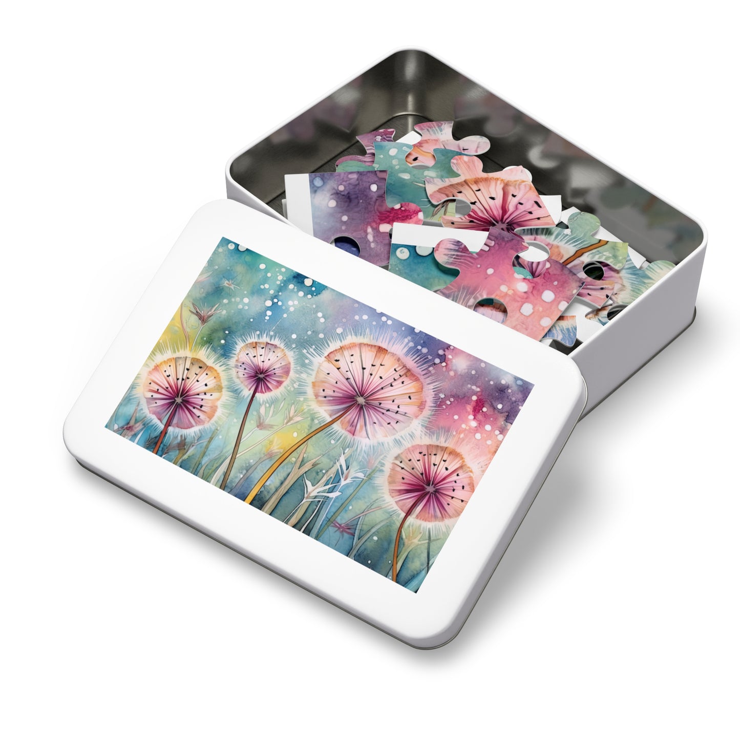 Jigsaw Puzzle, Floral, Personalised/Non-Personalised (30, 110, 252, 500,1000-Piece)