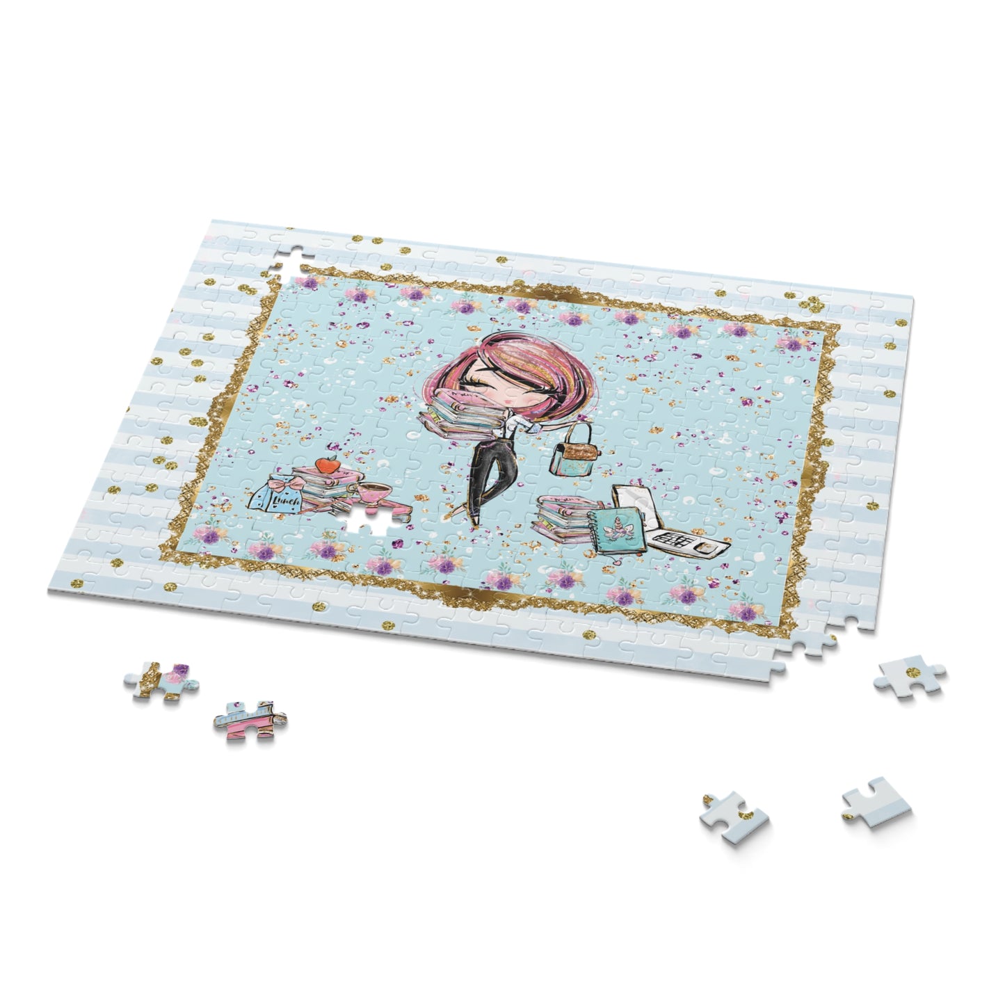 Personalised/Non-Personalised Puzzle, Teacher (120, 252, 500-Piece)