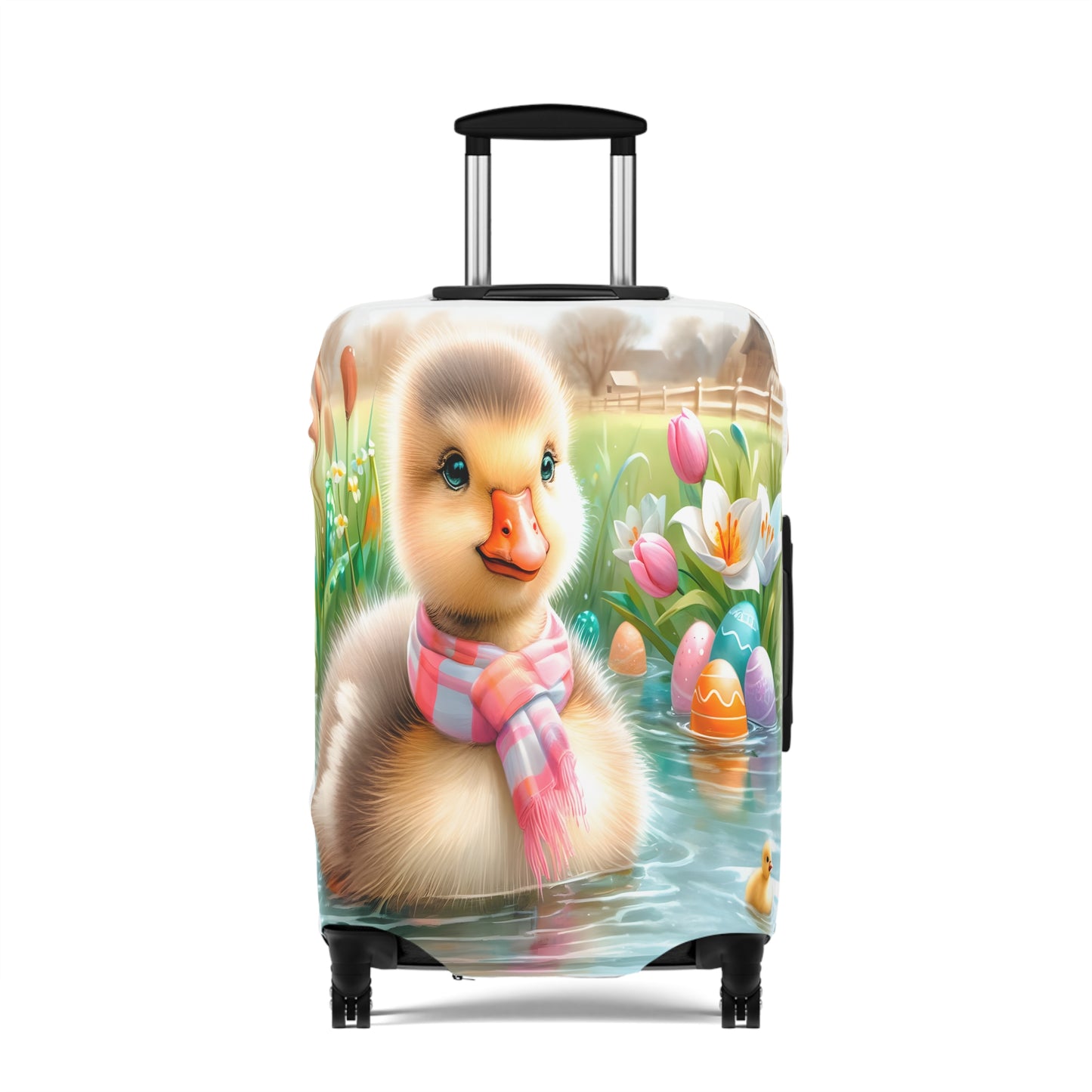 Luggage Cover, Easter, Duck, awd-1636