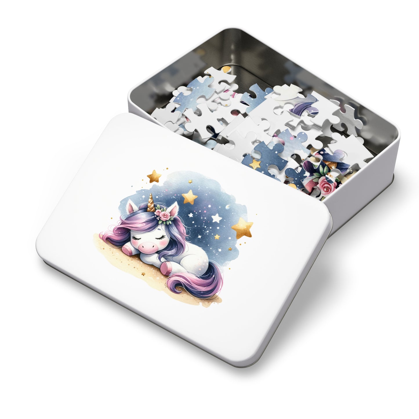 Jigsaw Puzzle, Unicorn, Personalised/Non-Personalised (30, 110, 252, 500,1000-Piece)