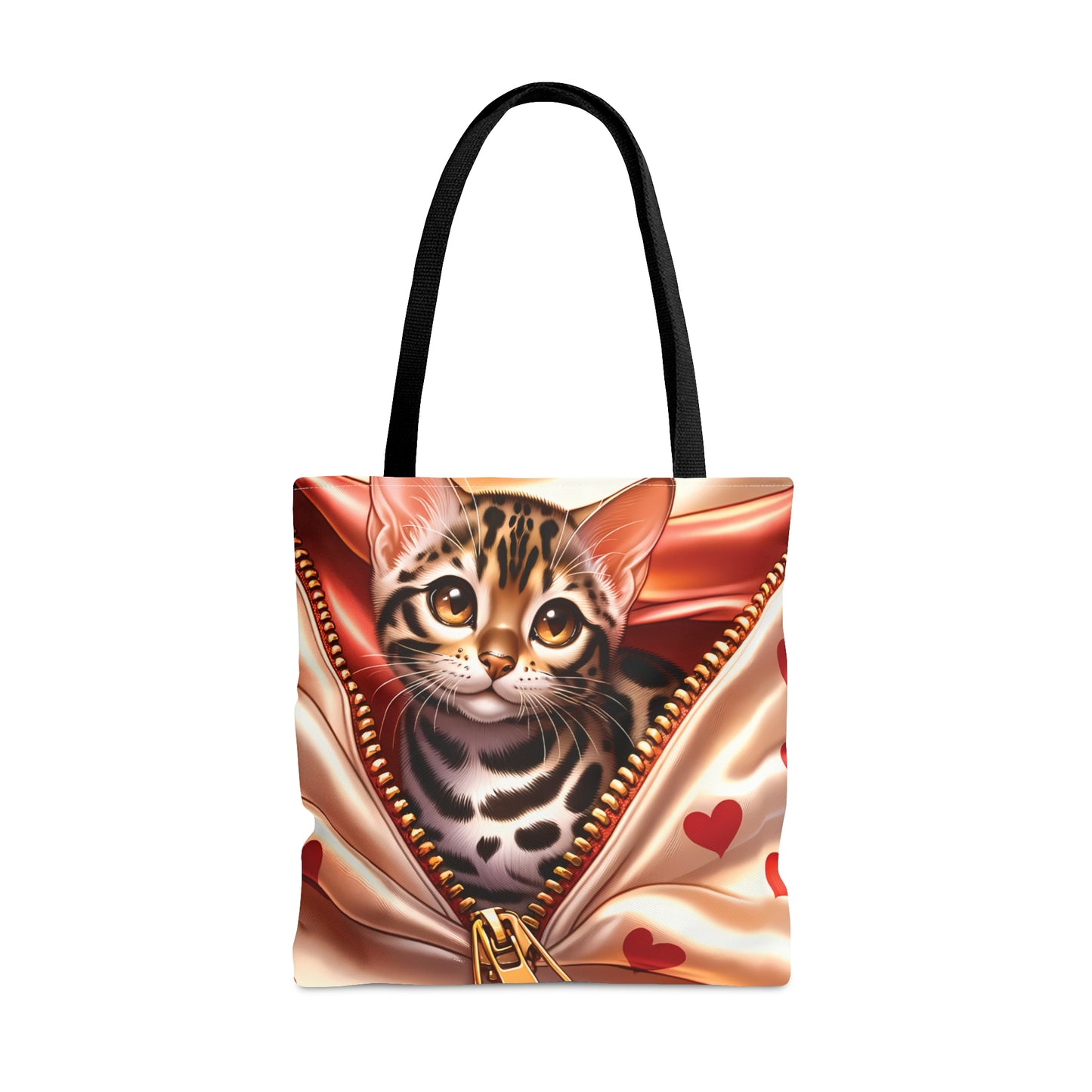 Tote Bag, Cat, Personalised/Non-Personalised Tote bag