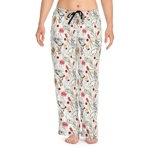 Women's Pyjama Pants, Australian Animals, Sleepwear Bottoms