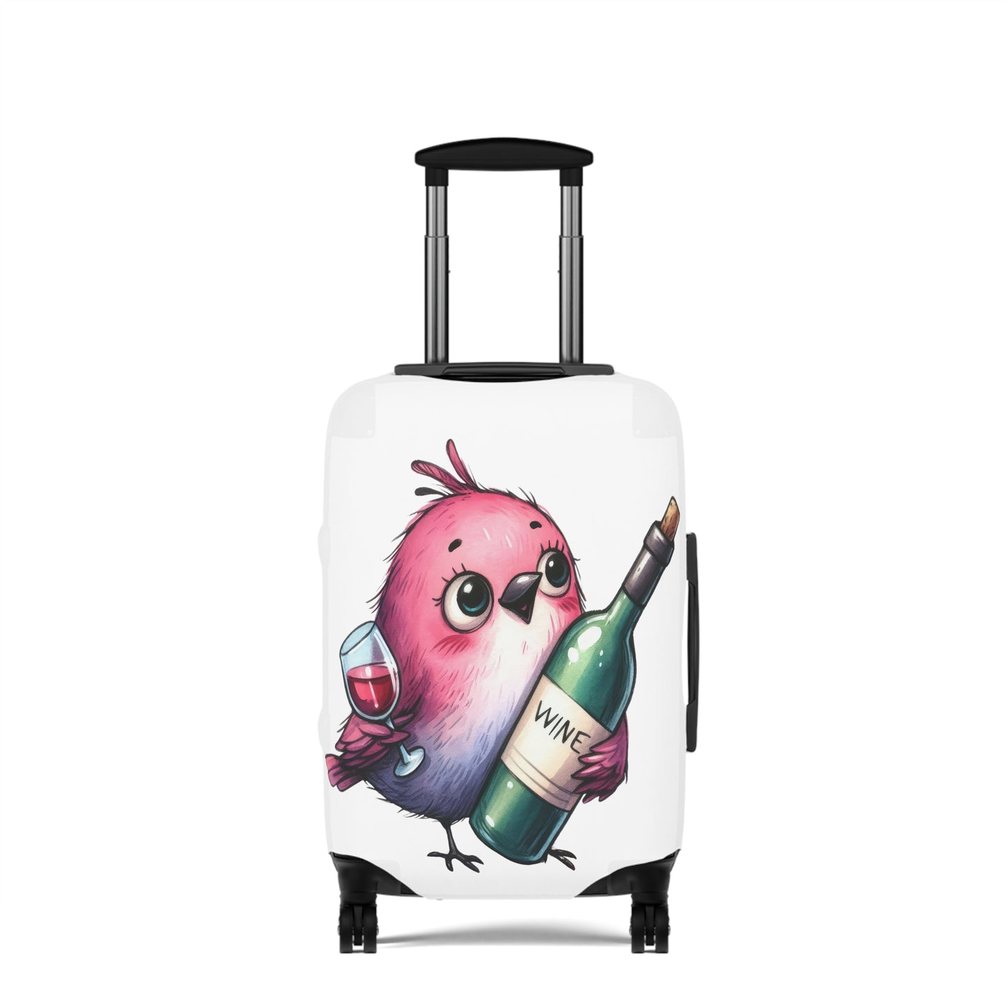 Luggage Cover, Cute Bird, awd-1646