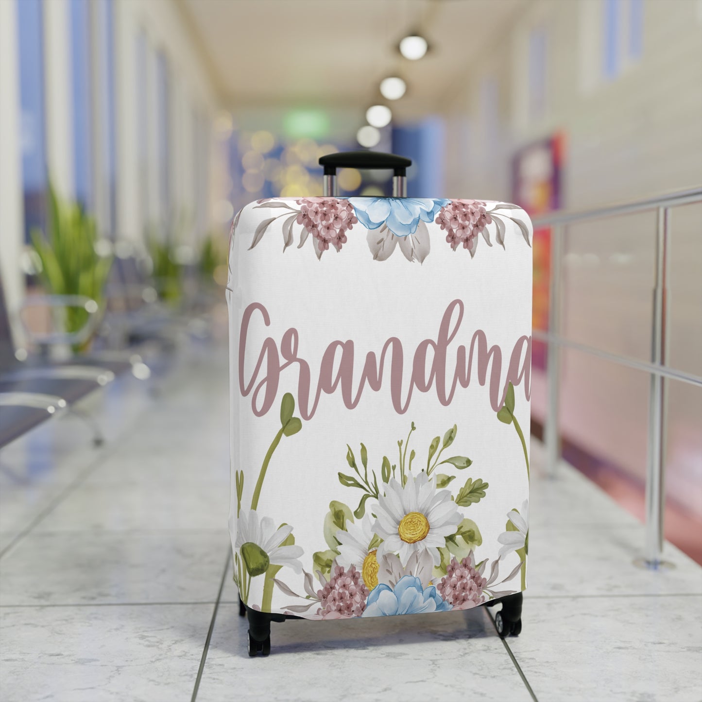 Luggage Cover, Floral, Grandma, awd-1368