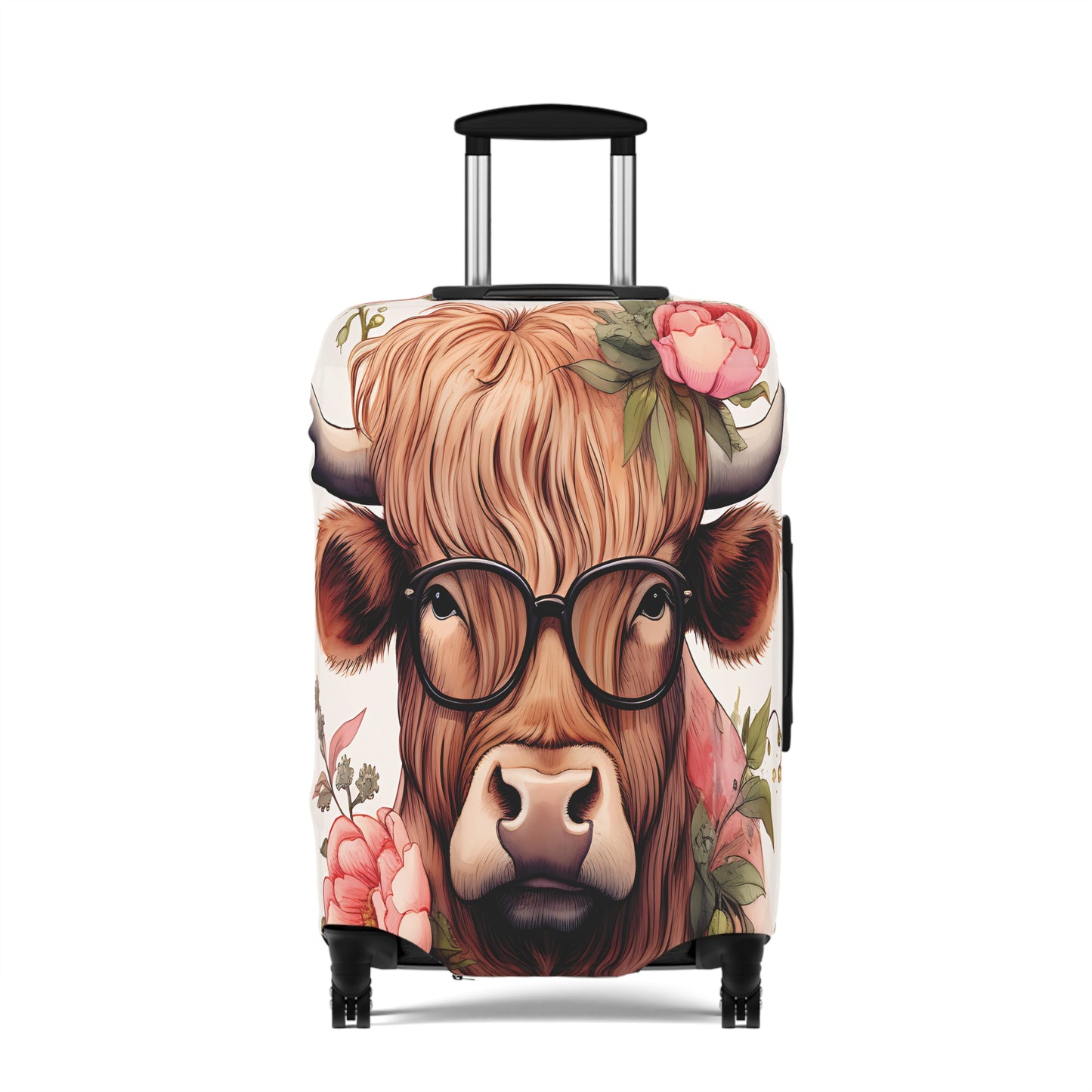 Luggage Cover, Highland Cow, awd-008