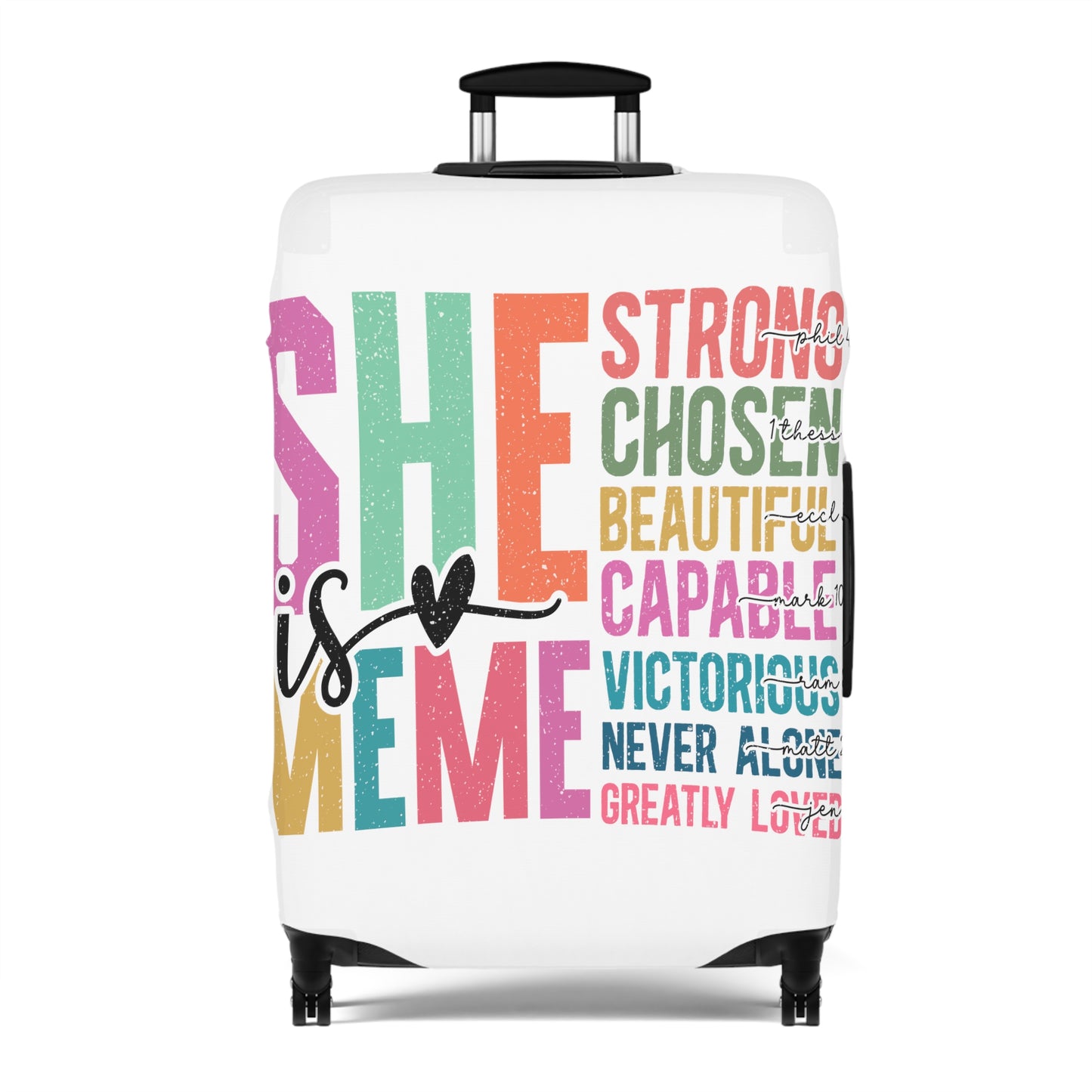 Luggage Cover, She is MeMe, awd-5021