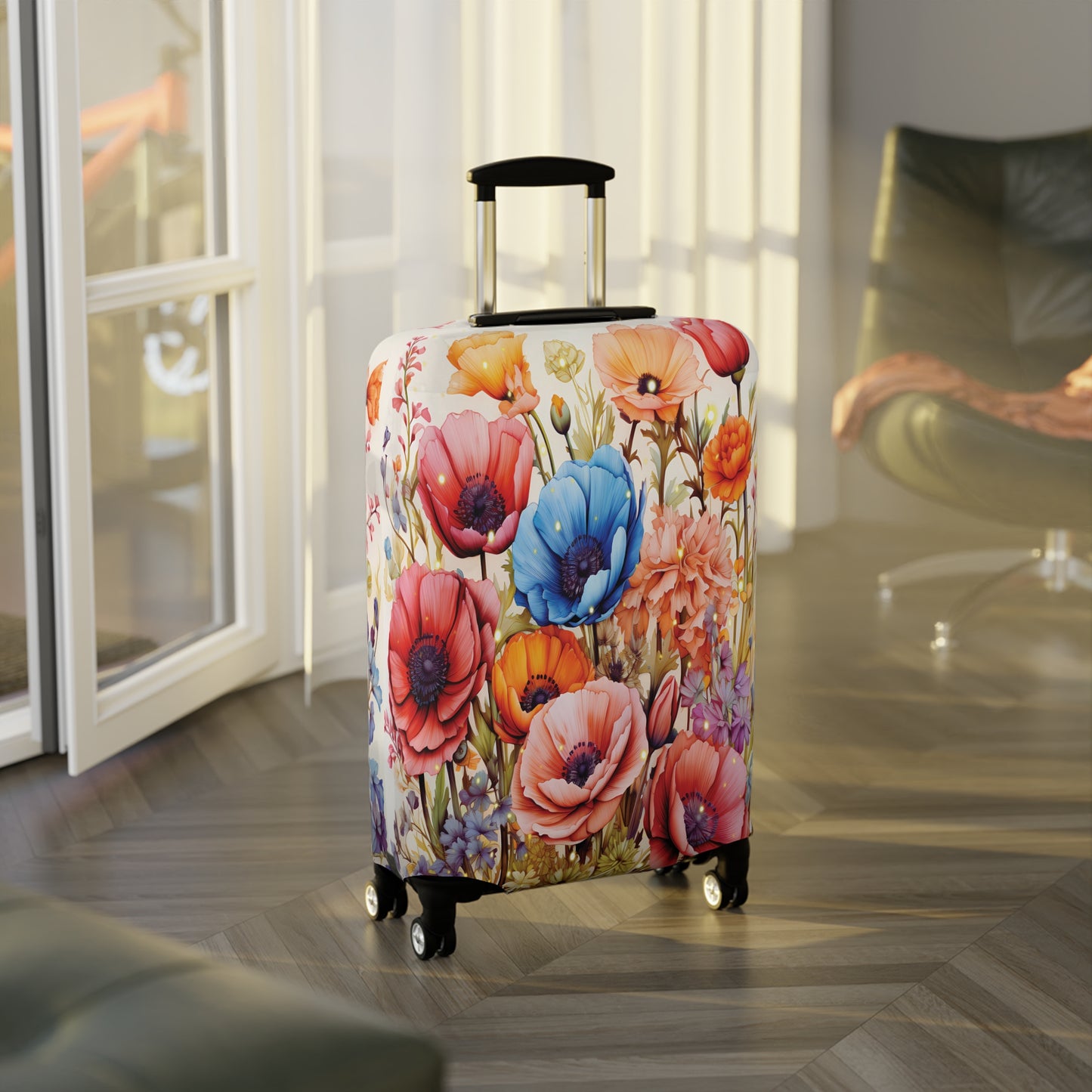 Luggage Cover, Floral, awd-425