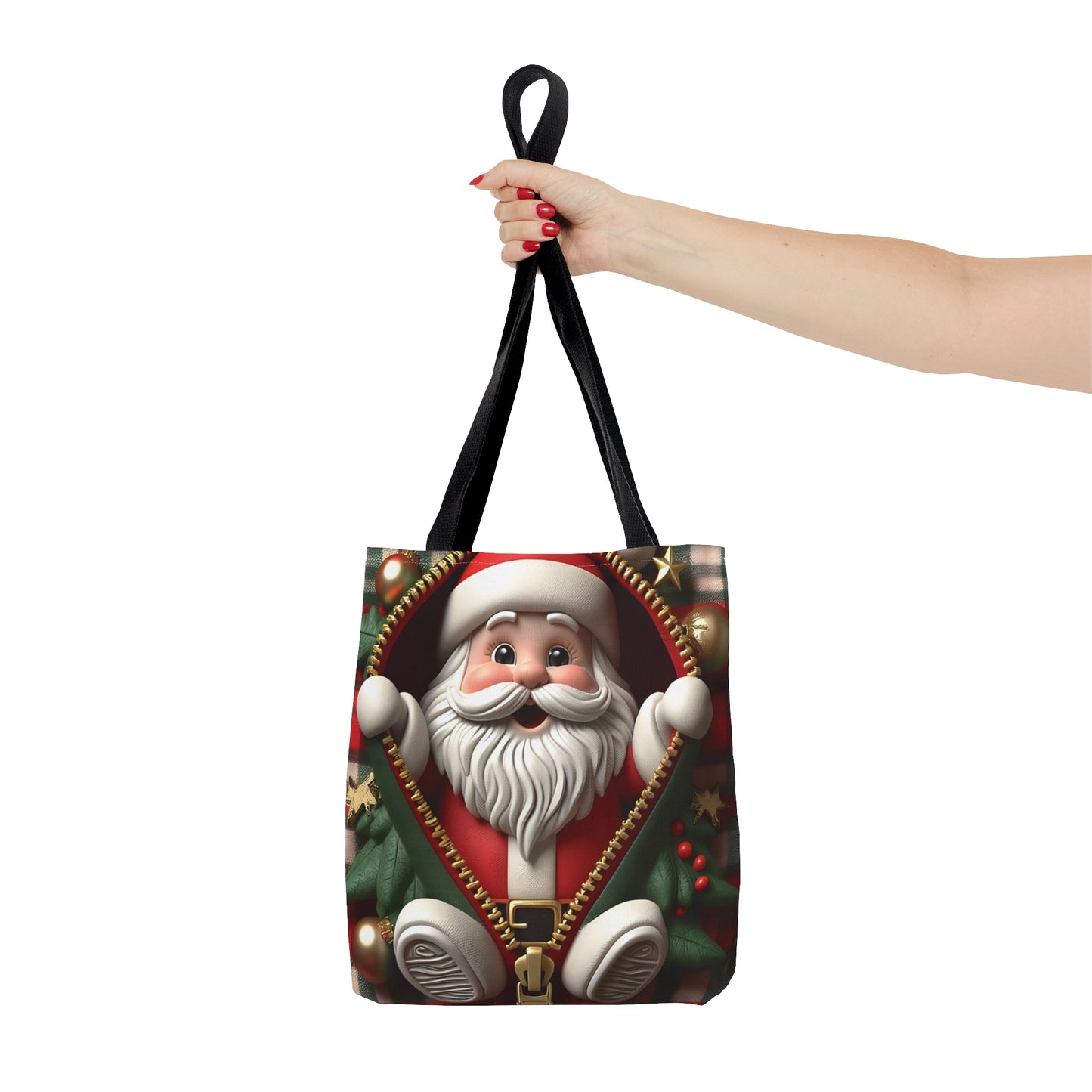 Tote Bag, Christmas, Santa, Personalised/Non-Personalised Tote bag