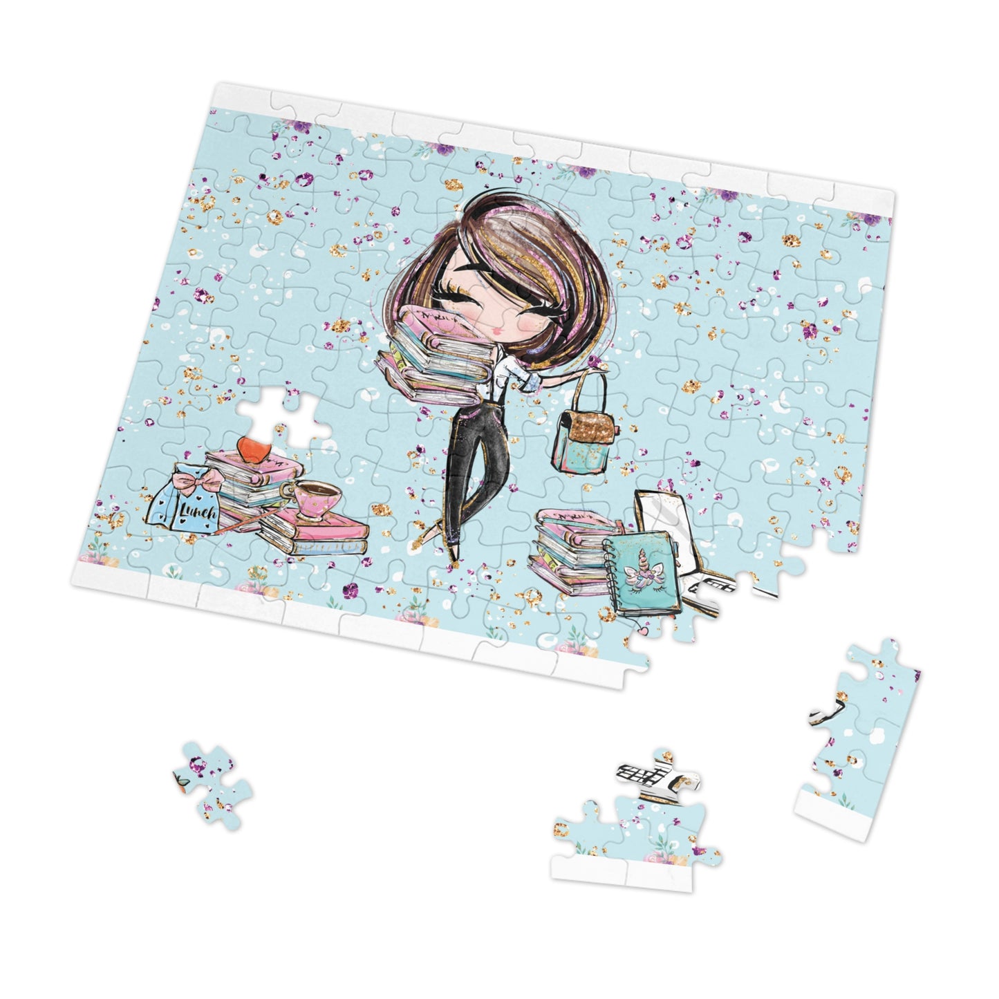 Jigsaw Puzzle, Teacher, Personalised/Non-Personalised (30, 110, 252, 500,1000-Piece)