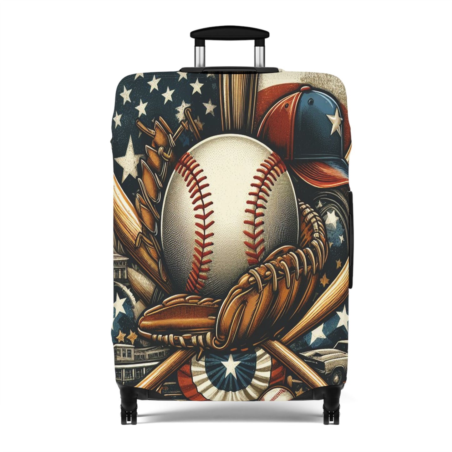 Luggage Cover, Baseball, awd-3075