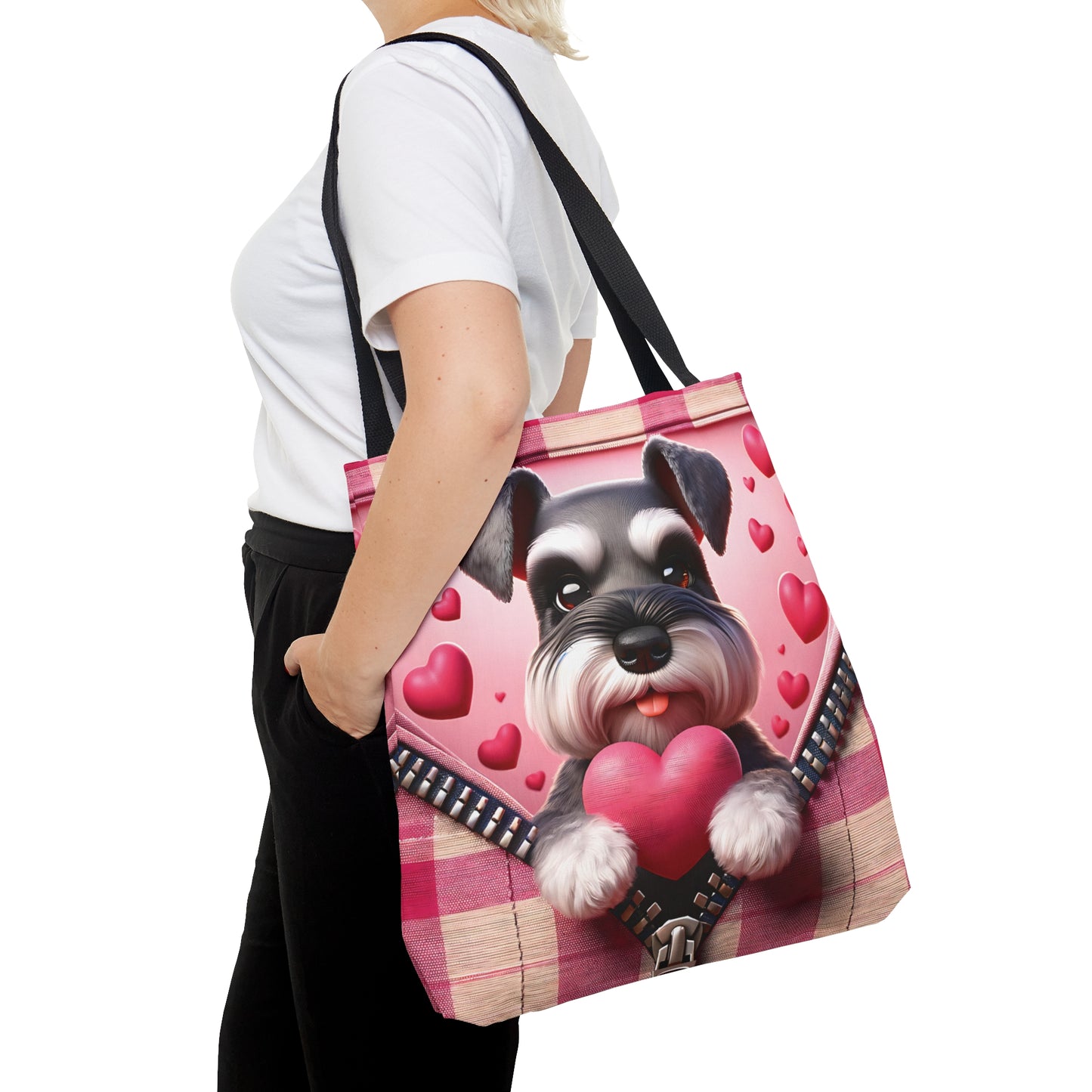 Tote Bag, Cute Dog, Personalised/Non-Personalised Tote bag