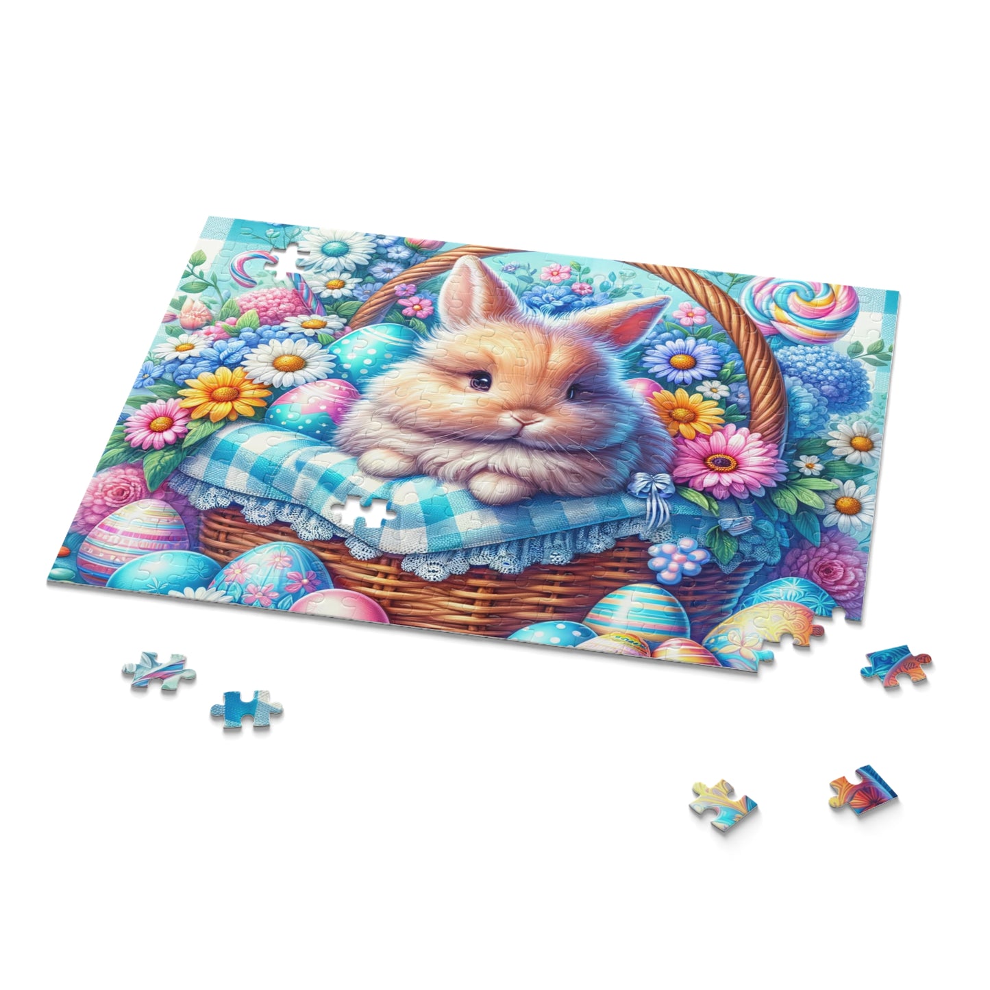 Puzzle, Easter, Rabbit  (120, 252, 500-Piece) awd-622