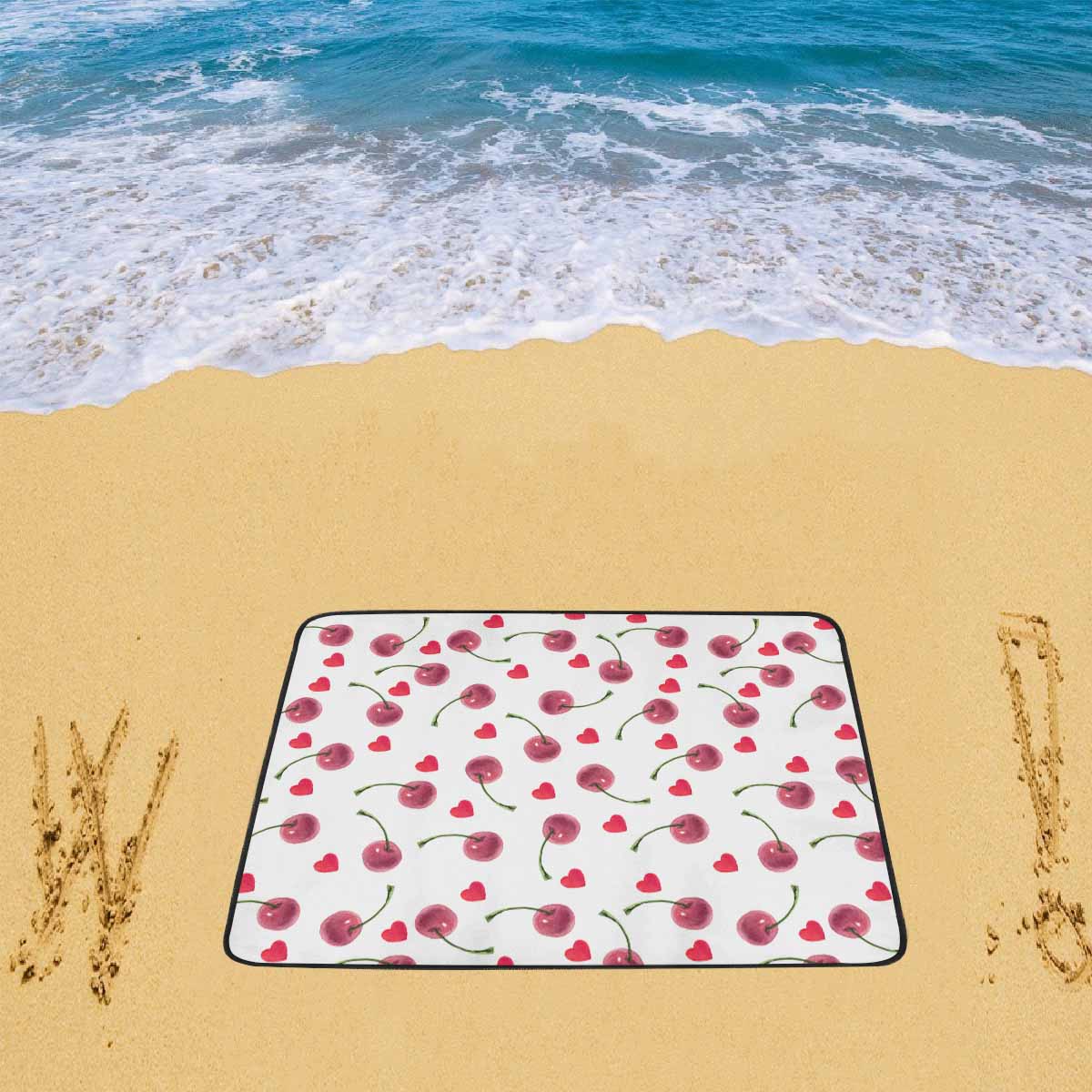 Cherries  Beach Mats 78"x 60"