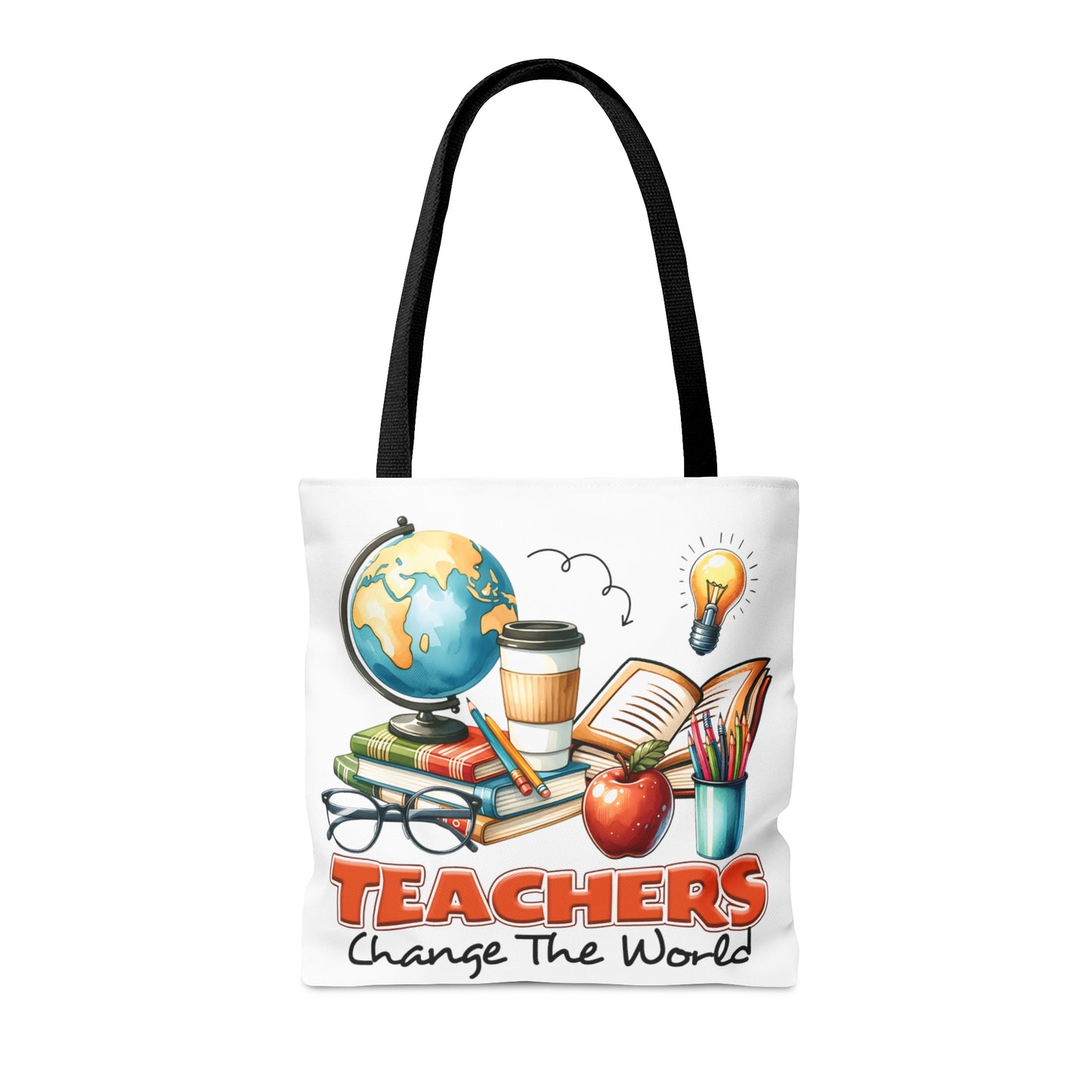 Tote Bag, Teacher, Teachers change the world Personalised/Non-Personalised Tote bag