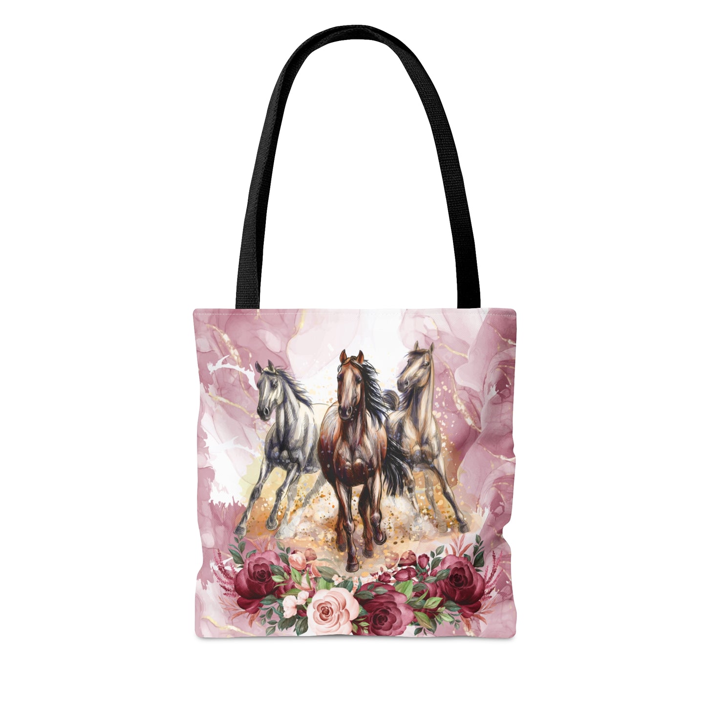 Tote Bag, Horses, Personalised/Non-Personalised Tote bag