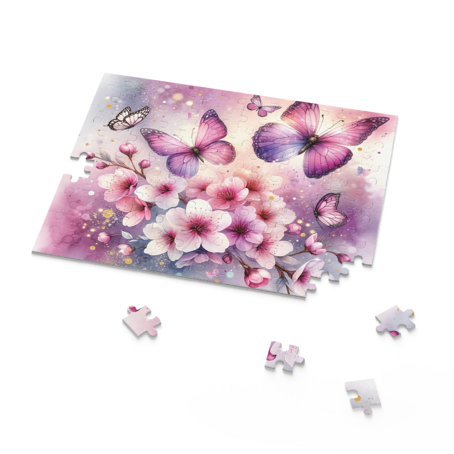 Personalised/Non-Personalised Puzzle, Butterfly Dreams (120, 252, 500-Piece)