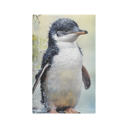 Microfiber Tea Towel, Australian Animals, Penguin