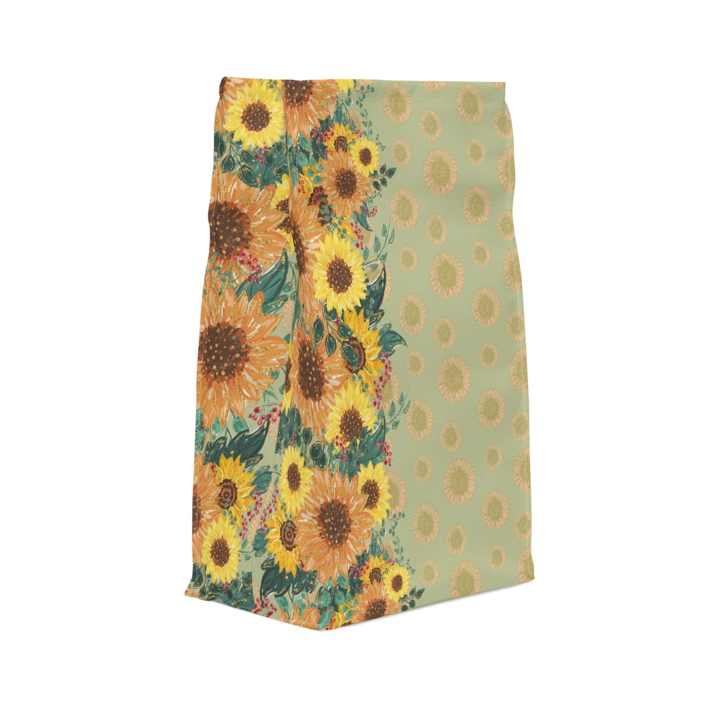 Insulated Lunch Bag, Sunflower Lunch Bag