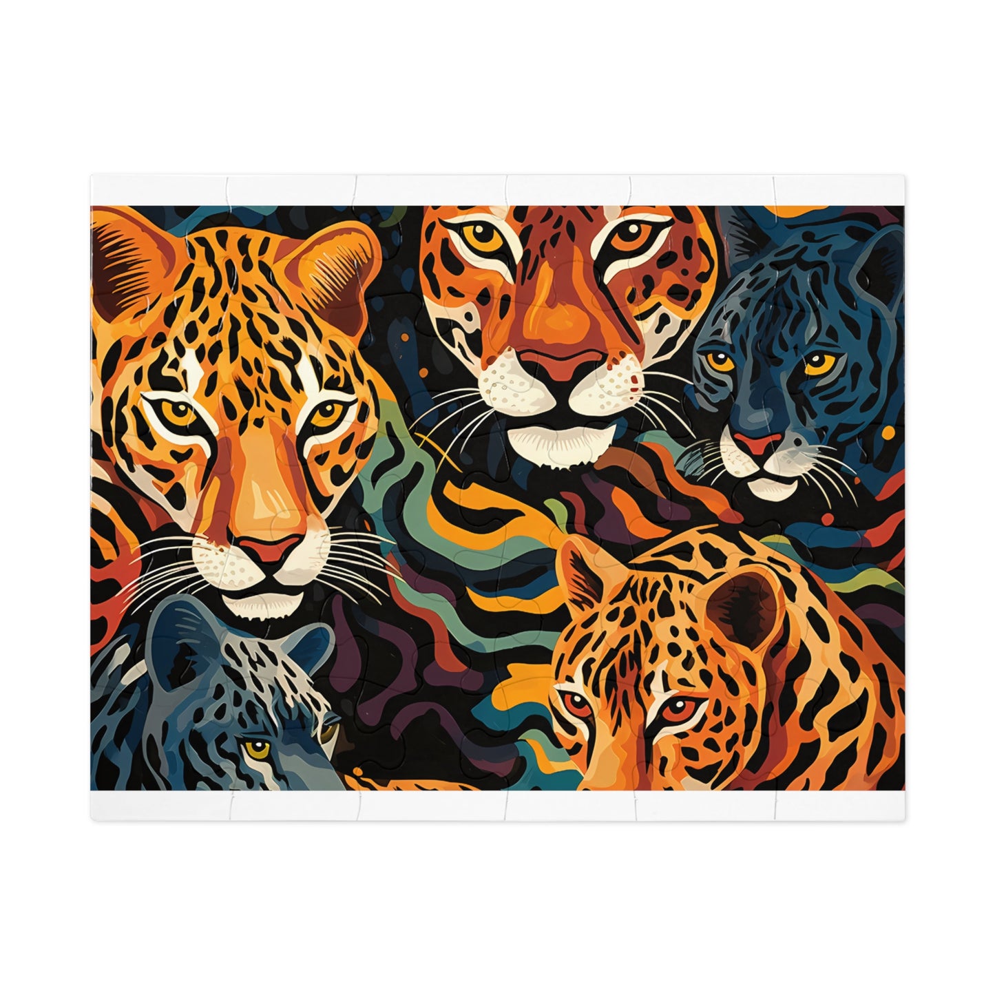 Jigsaw Puzzle, Leopard, Personalised/Non-Personalised (30, 110, 252, 500,1000-Piece)