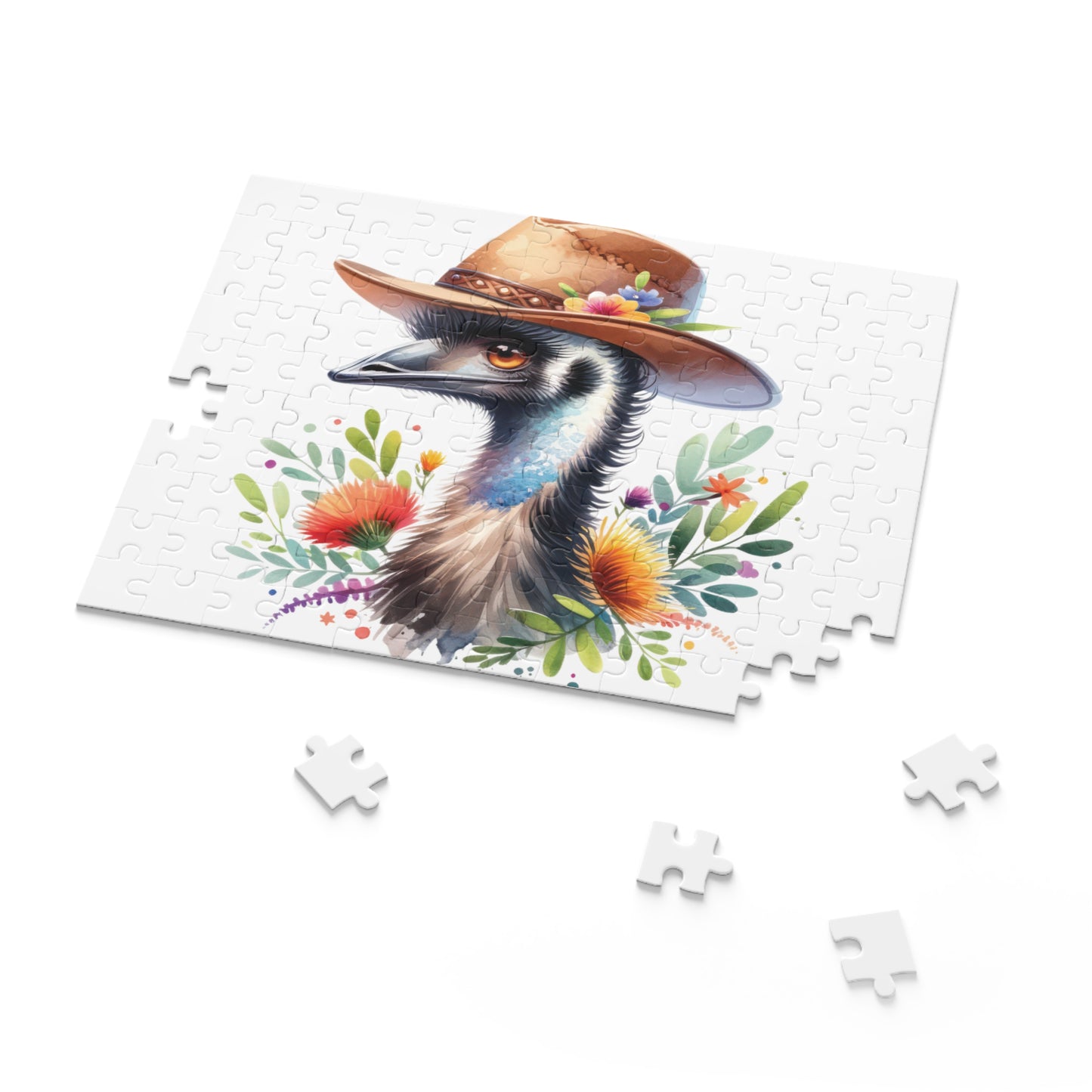 Personalised/Non-Personalised Puzzle, Emu (120, 252, 500-Piece)