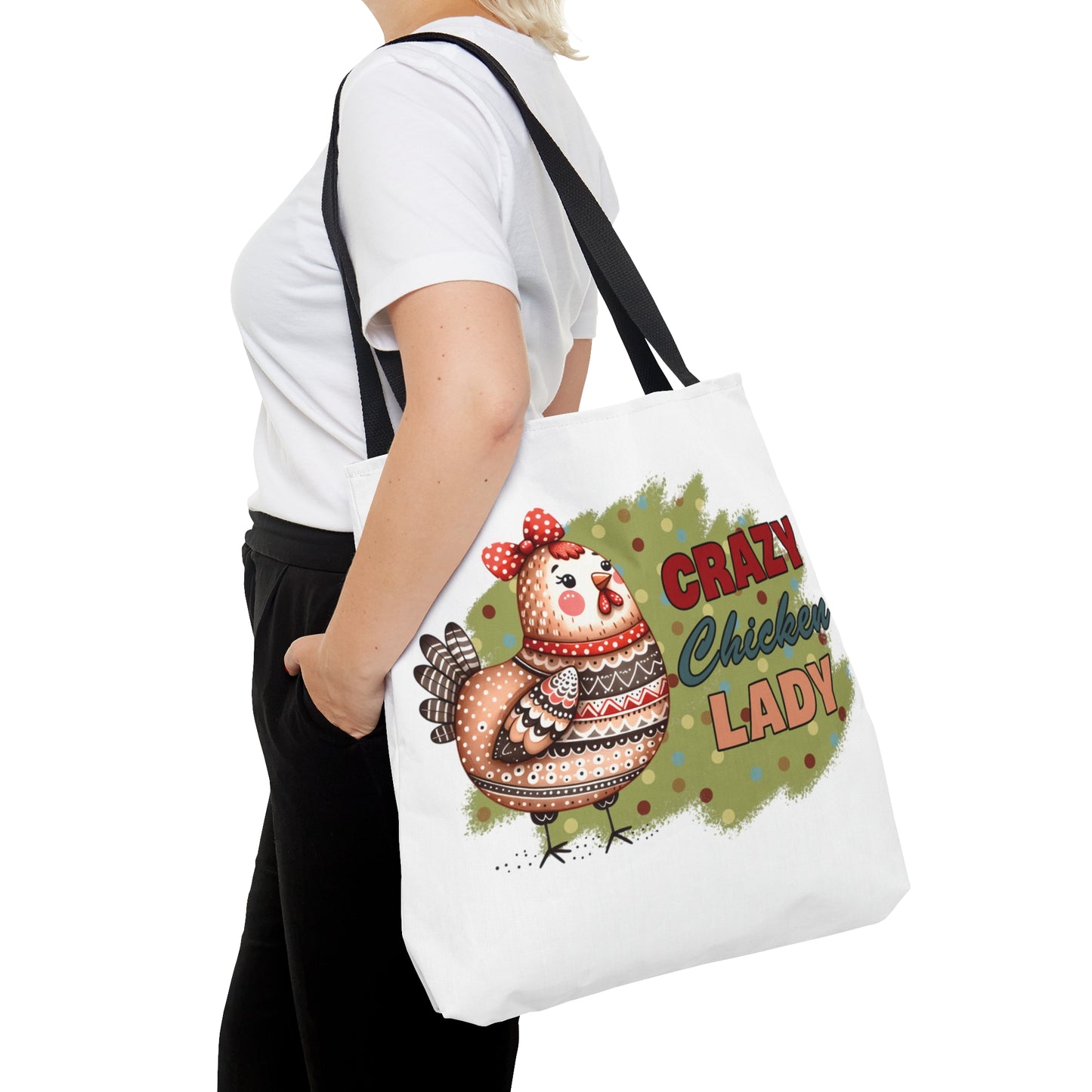 Tote Bag, Chickens, Crazy Chicken Lady