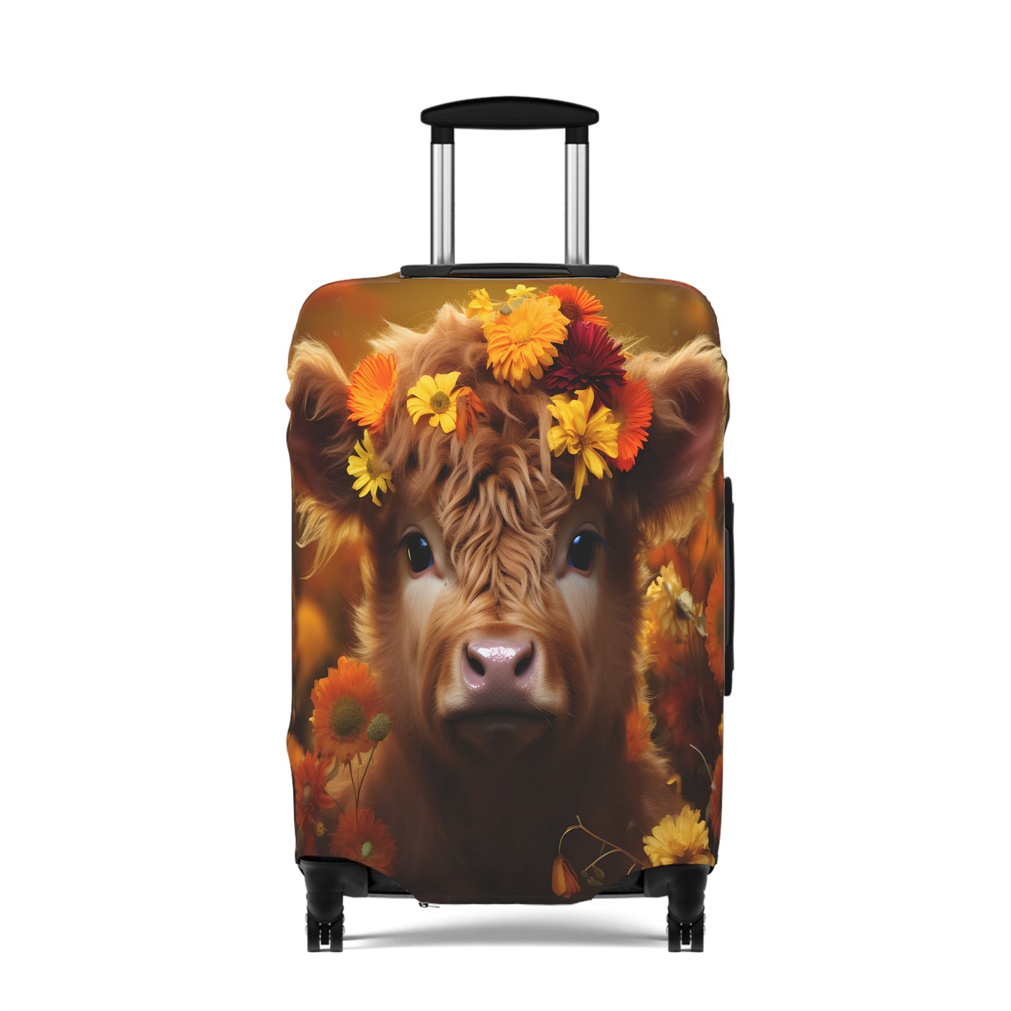 Luggage Cover, Highland Cow, awd-048