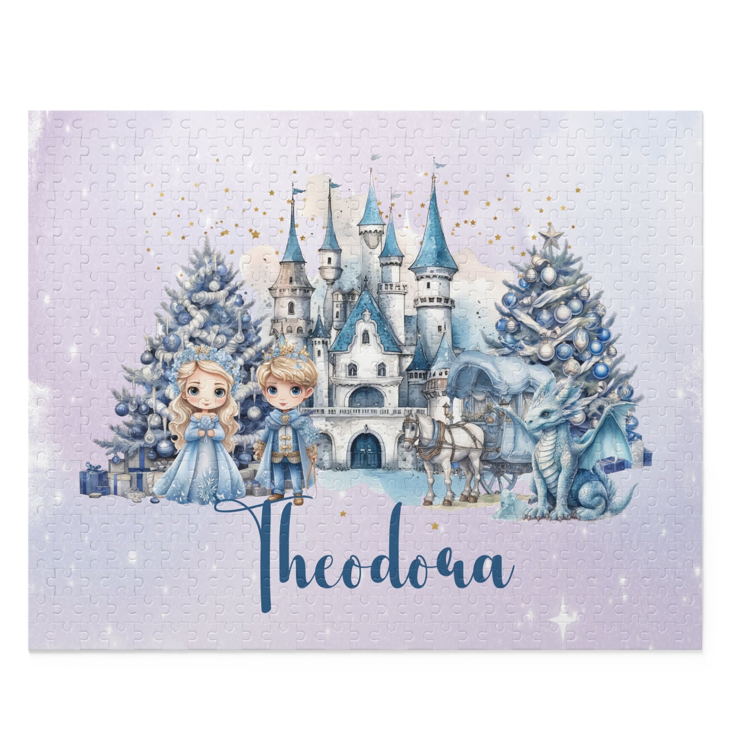 Puzzle, Christmas, Fairy-Tale, Personalised/Non-Personalised, (120, 252, 500-Piece)