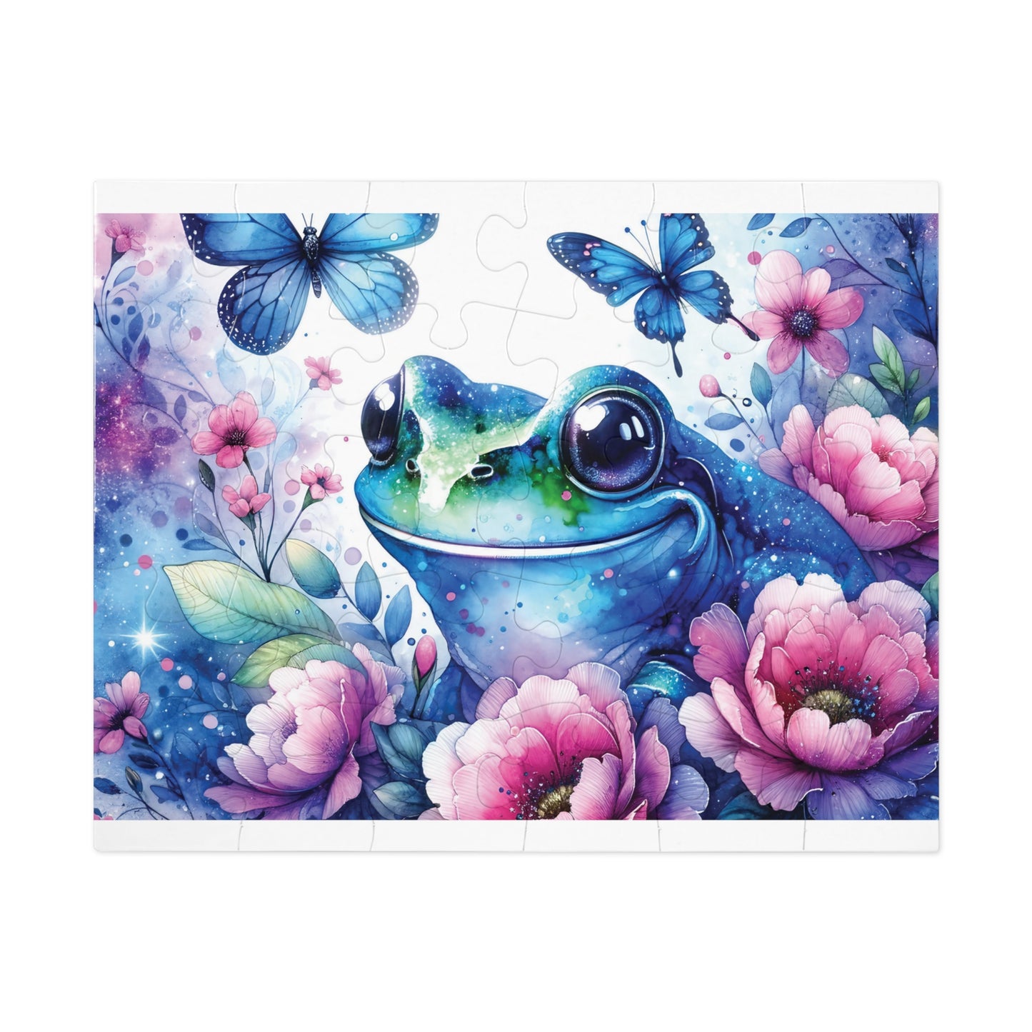 Jigsaw Puzzle, Frog, Personalised/Non-Personalised (30, 110, 252, 500,1000-Piece)