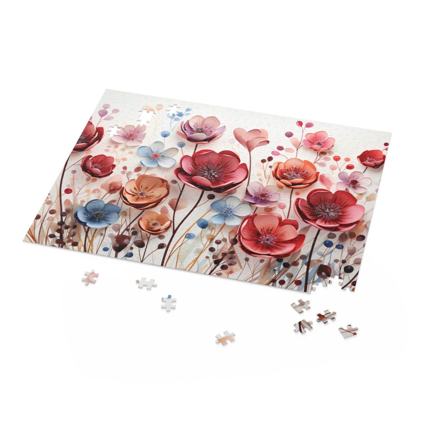 Puzzle, Floral, Wildflowers (120, 252, 500-Piece) awd-654