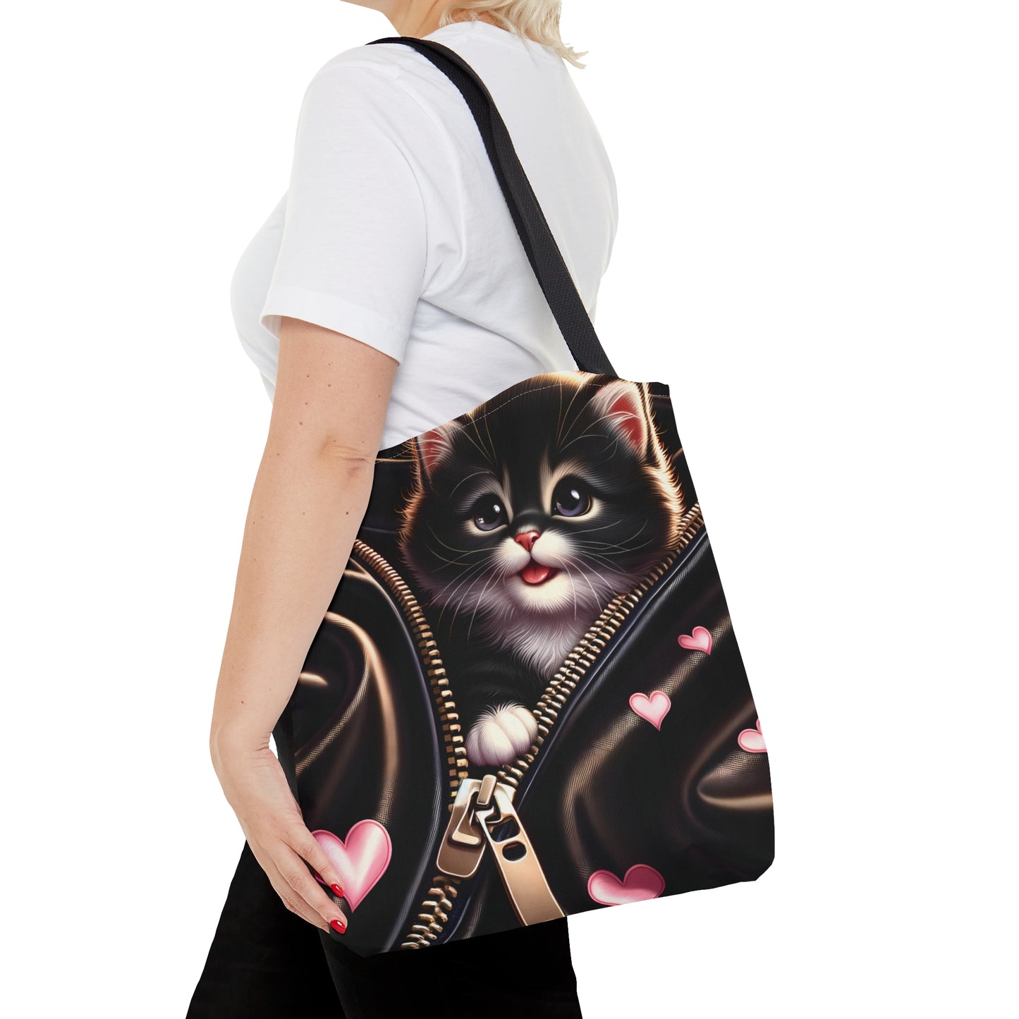 Tote Bag, Cat, Personalised/Non-Personalised Tote bag