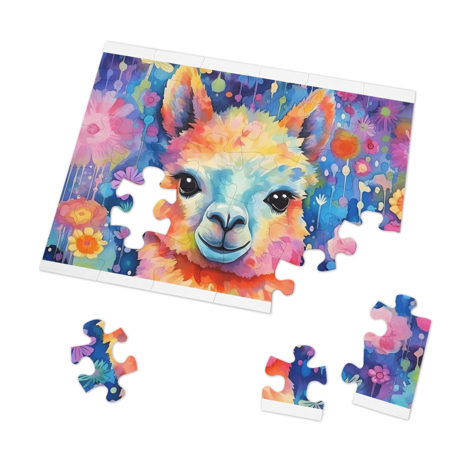 Jigsaw Puzzle, Llama, Personalised/Non-Personalised (30, 110, 252, 500,1000-Piece)