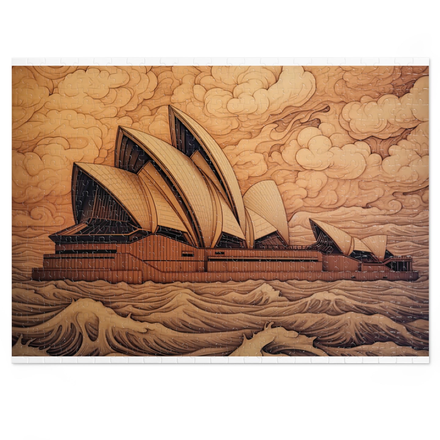 Jigsaw Puzzle, Sydney, Opera House, Australia, Personalised/Non-Personalised (30, 110, 252, 500,1000-Piece)