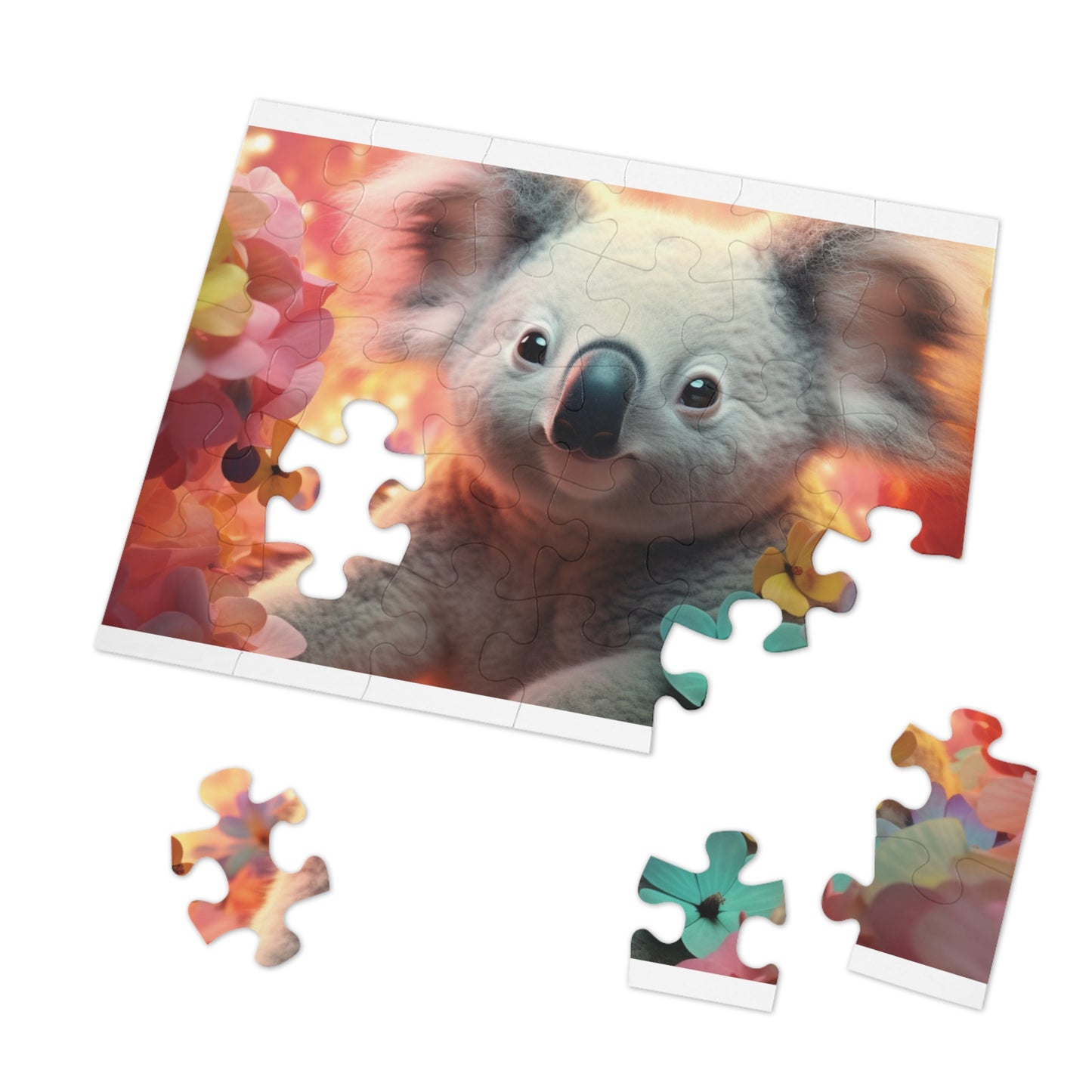 Jigsaw Puzzle, Koala, Personalised/Non-Personalised (30, 110, 252, 500,1000-Piece)