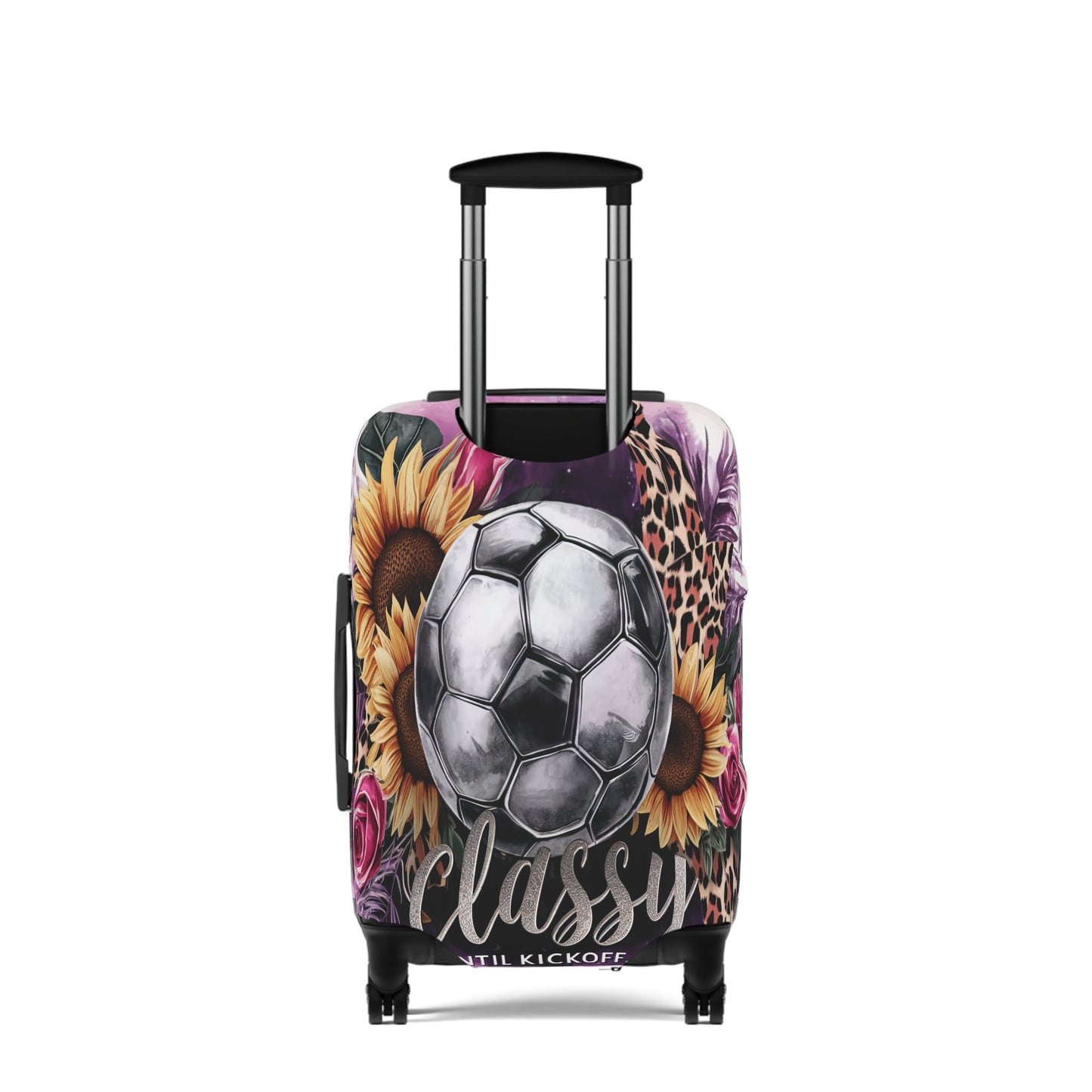 Luggage Cover, Soccer, Classy until Kickoff, awd-1732