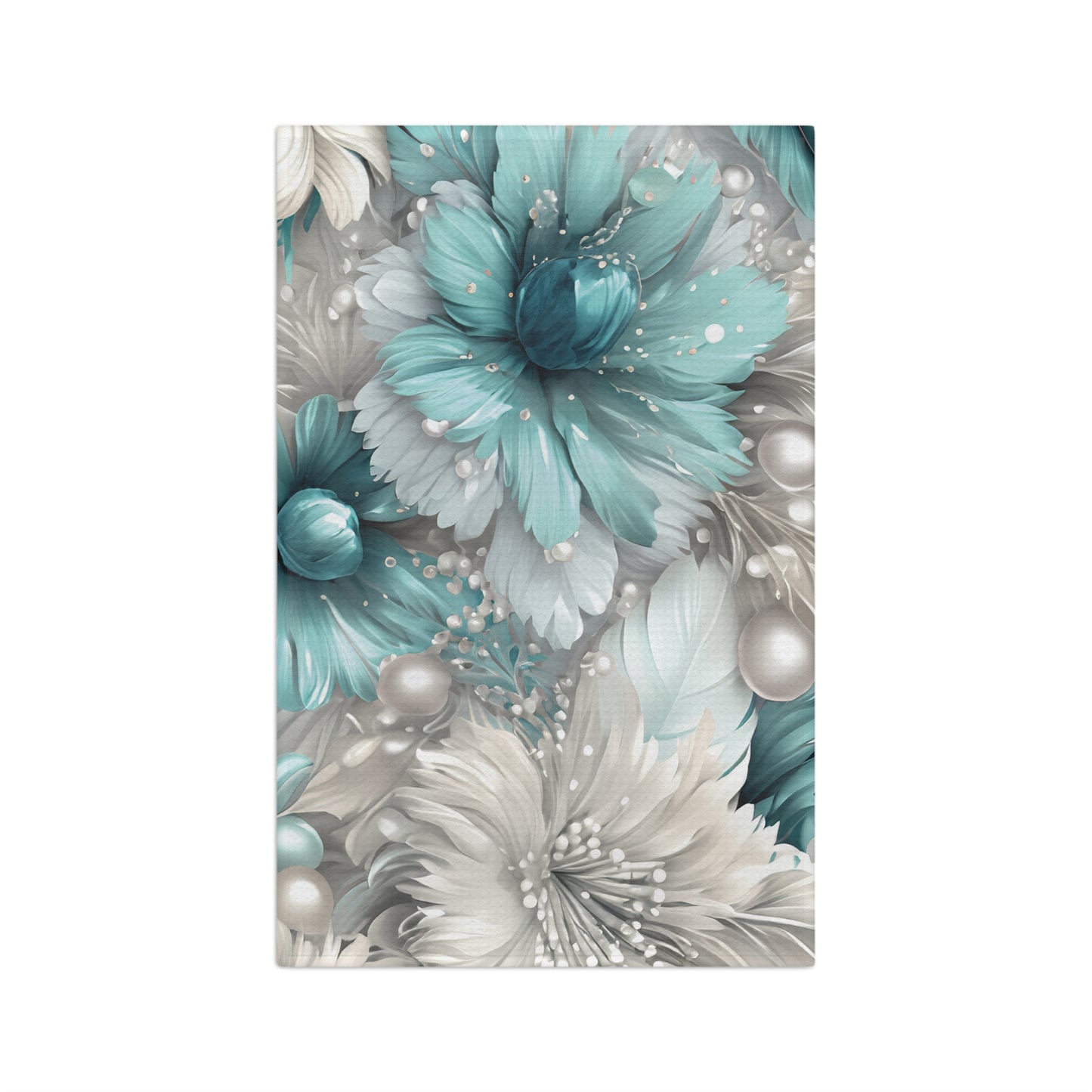 Microfiber Tea Towel Floral