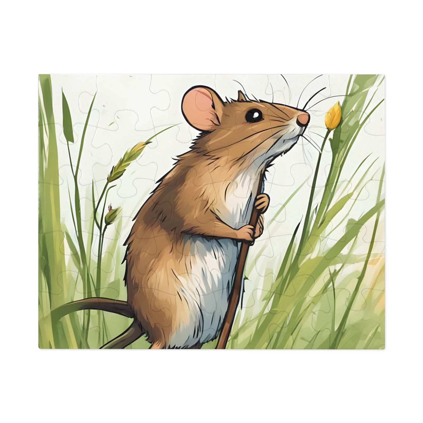 Puzzle, Mouse, Personalised/Non-Personalised (30, 110, 252, 500,1000-Piece)