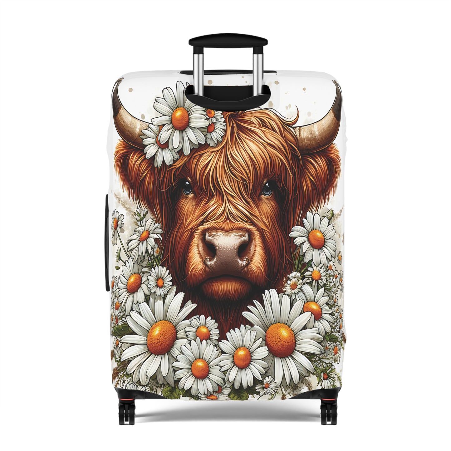 Luggage Cover, Highland Cow, awd-436